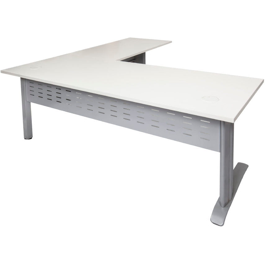 Span Beech Desk and Return