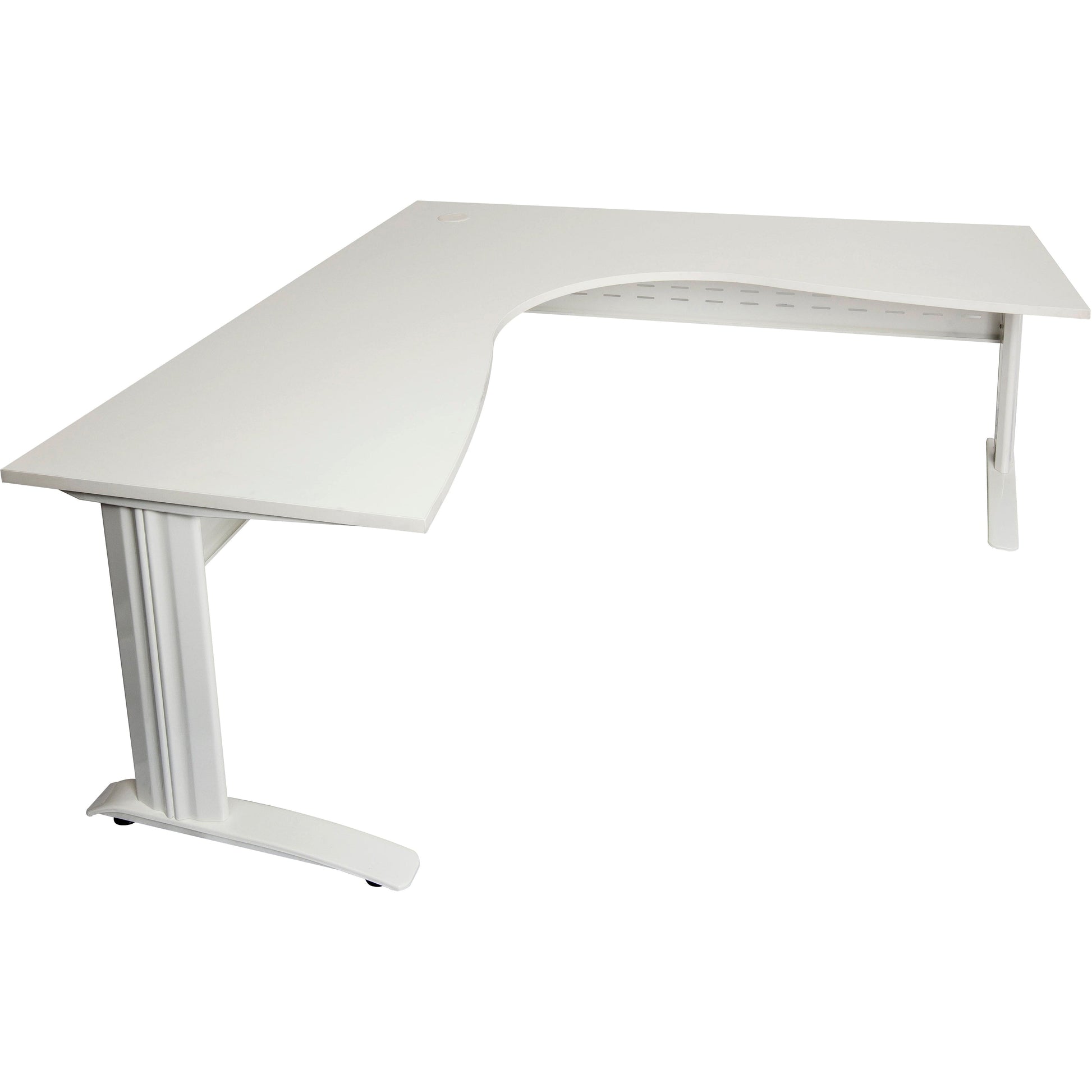 Rapid Span Corner Workstation - White