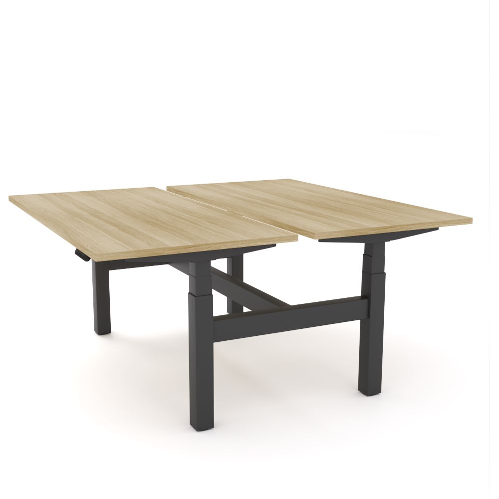 Dynamo Plus - Electric Height Adjustable Double Sided Workstation