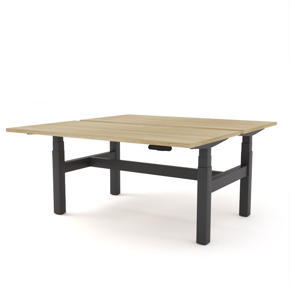 Dynamo Plus - Electric Height Adjustable Double Sided Workstation