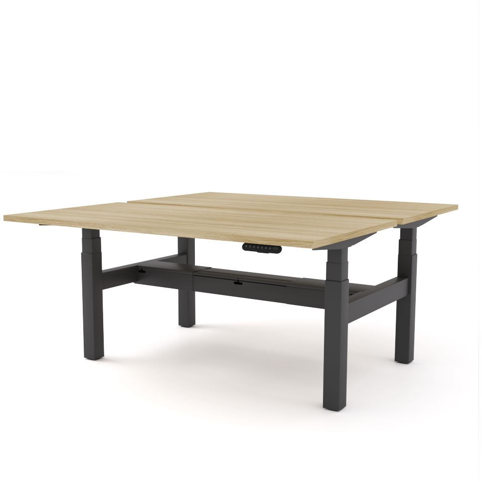 Dynamo Plus - Electric Height Adjustable Double Sided Workstation