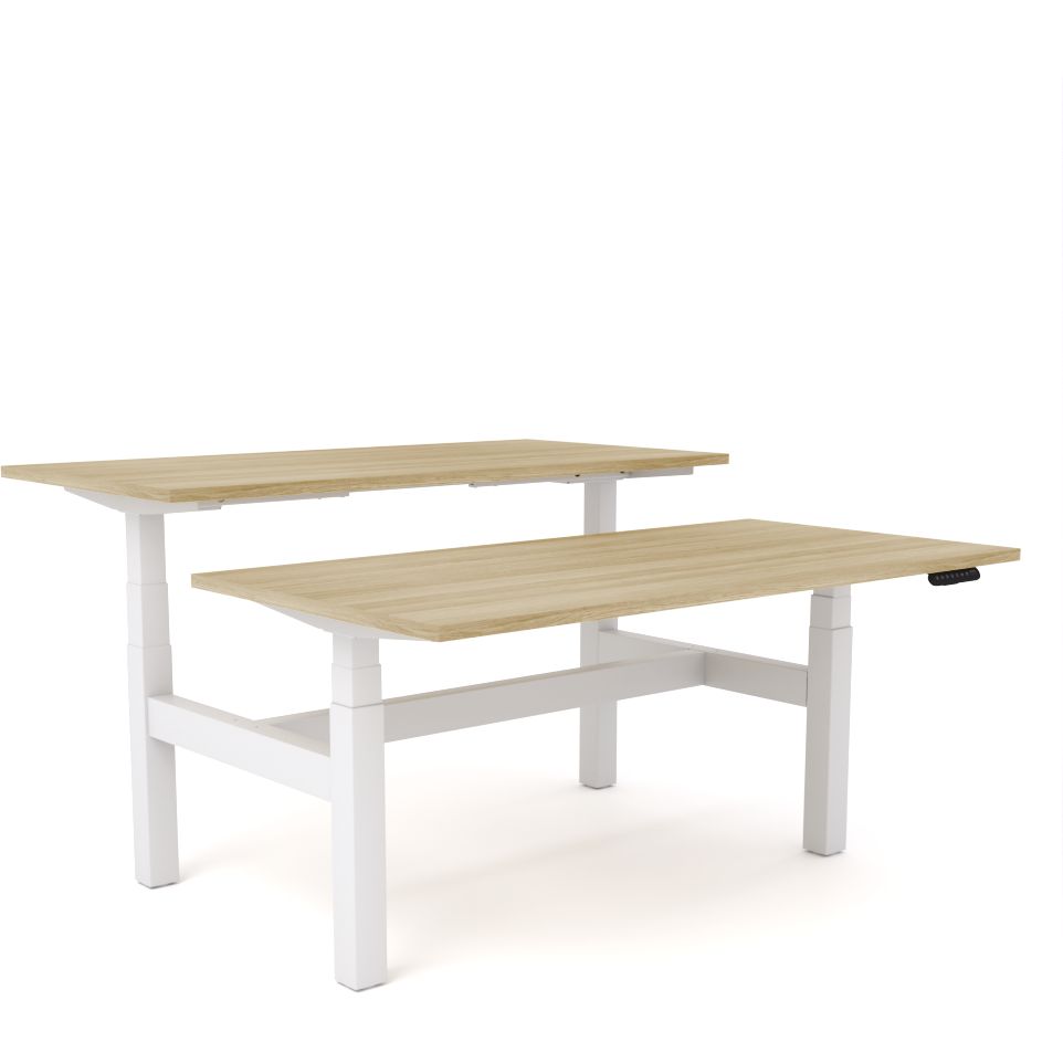 Dynamo Plus - Electric Height Adjustable Double Sided Workstation