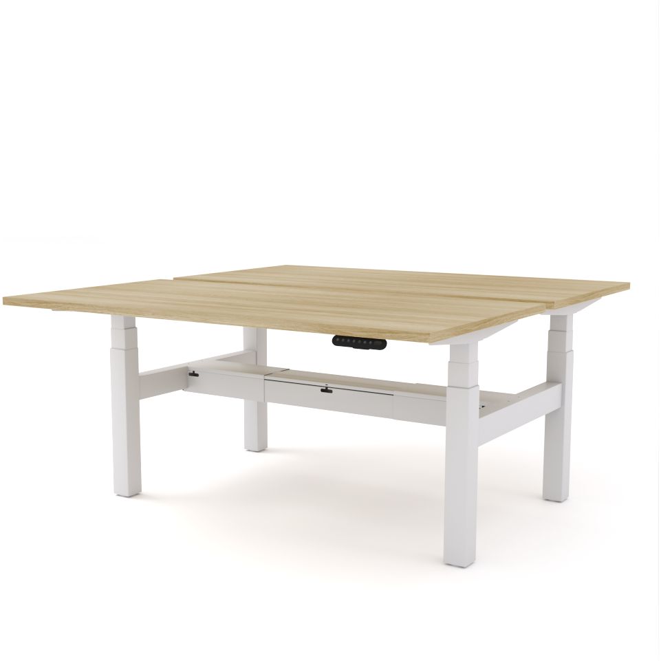 Dynamo Plus - Electric Height Adjustable Double Sided Workstation