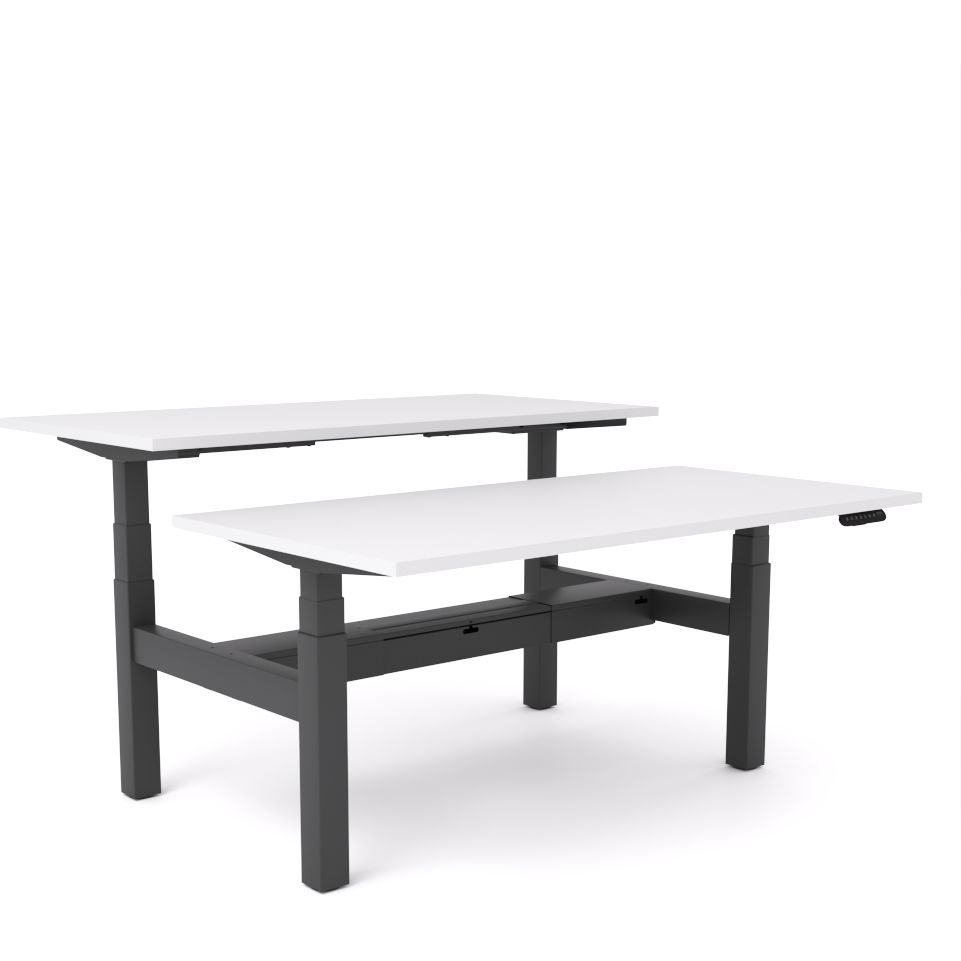 Dynamo Plus - Electric Height Adjustable Double Sided Workstation