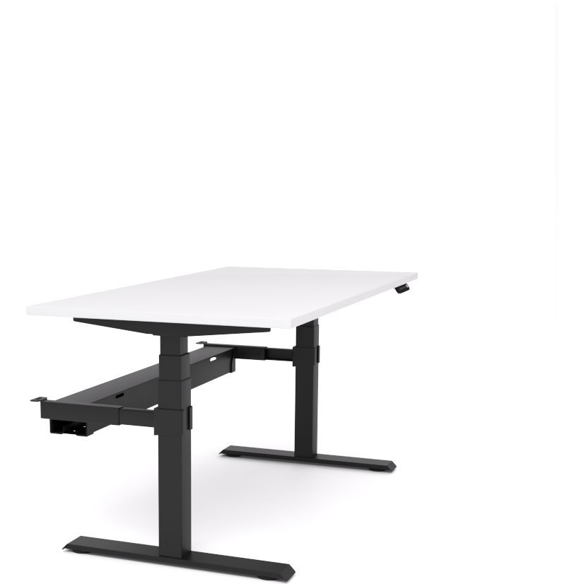 Dynamo Plus - Electric Height Adjustable Single Workstation