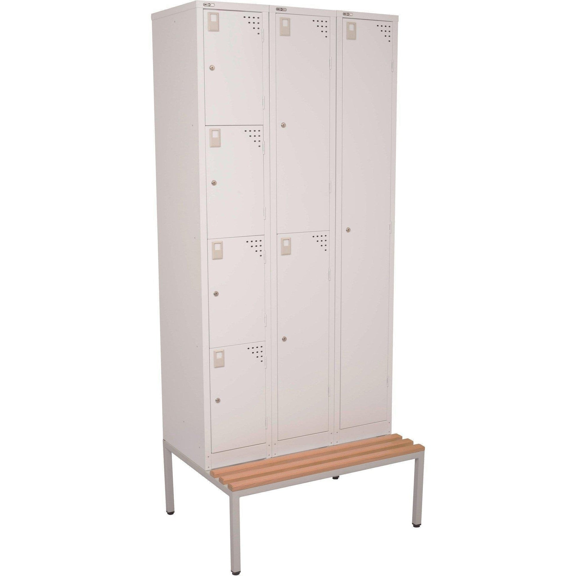 Set of 10 GO Steel Lockers Single Door