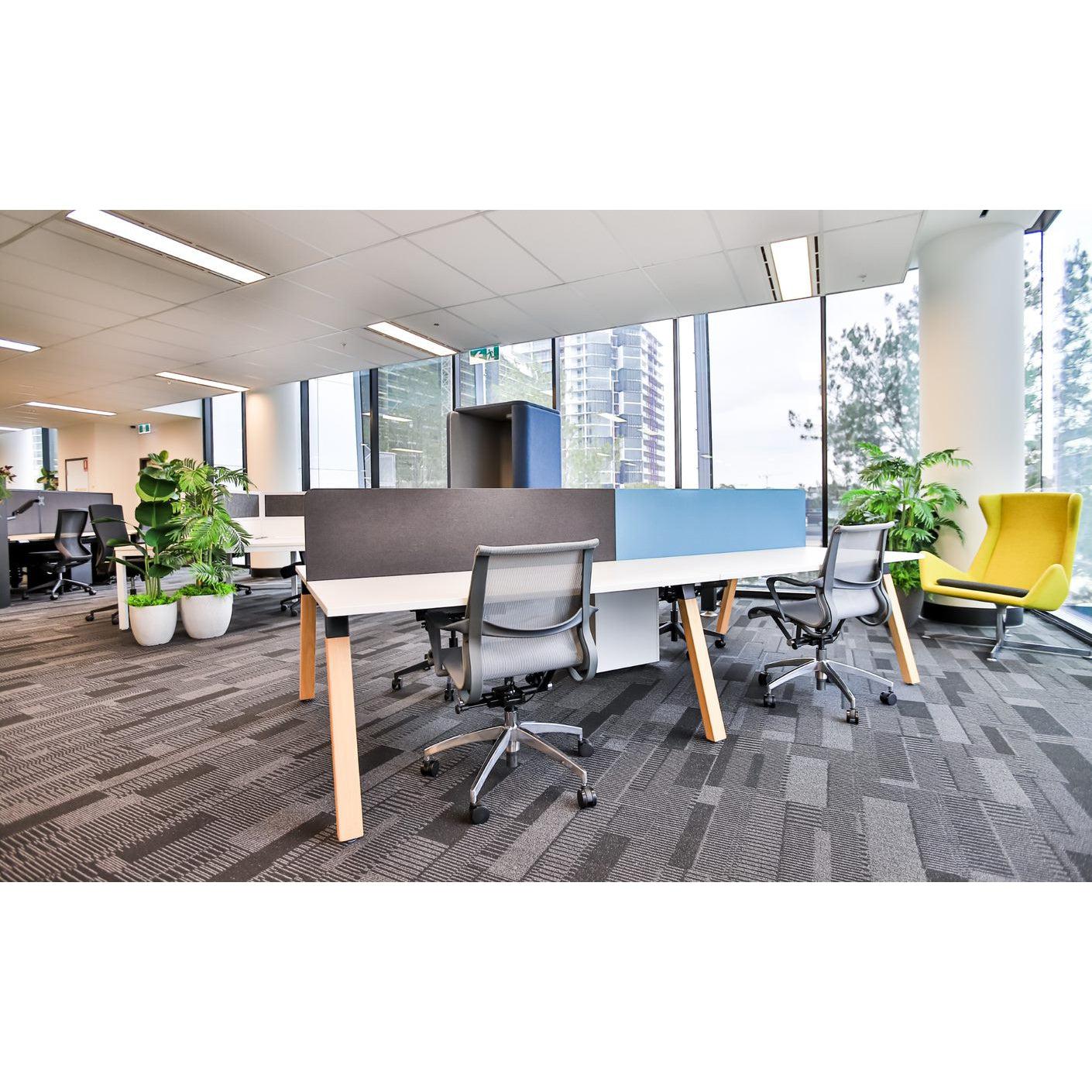 Scroll Meeting Room Chair - Grey