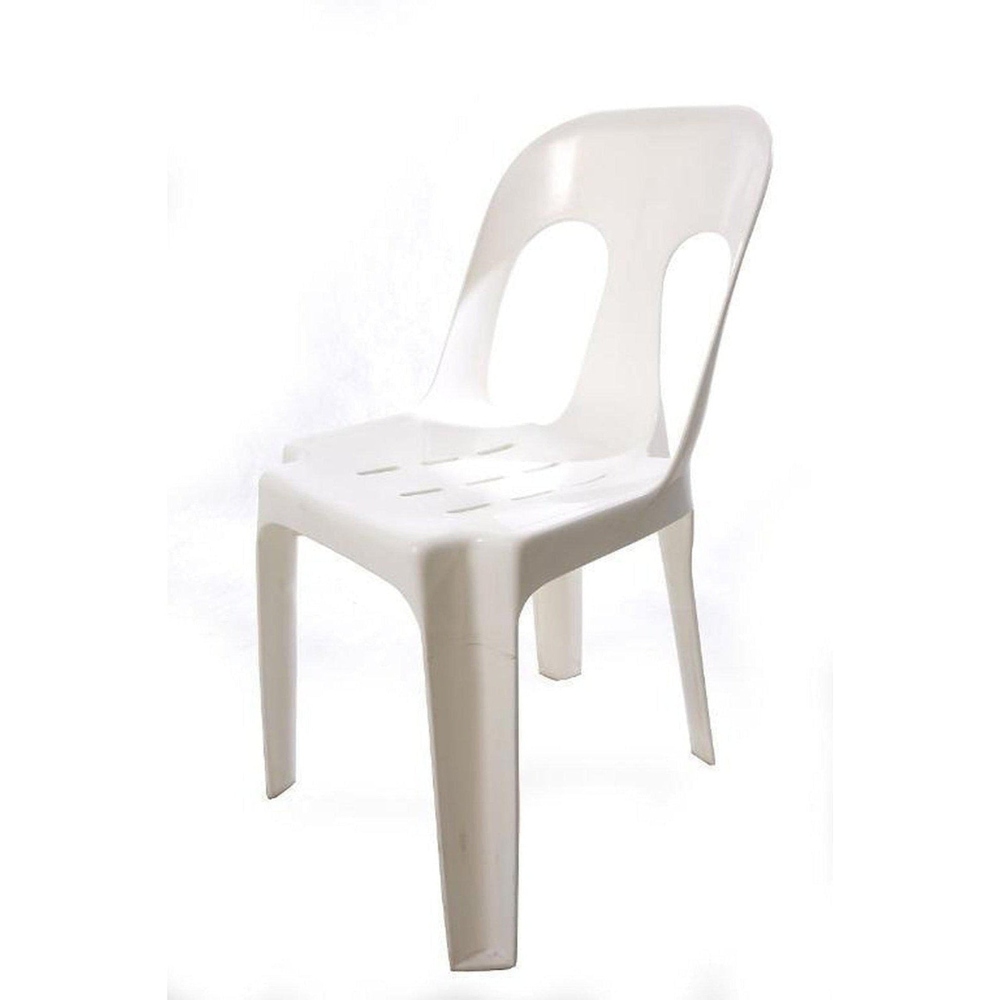 Set of 10 Heavy Duty Poly Chairs - PIPEE