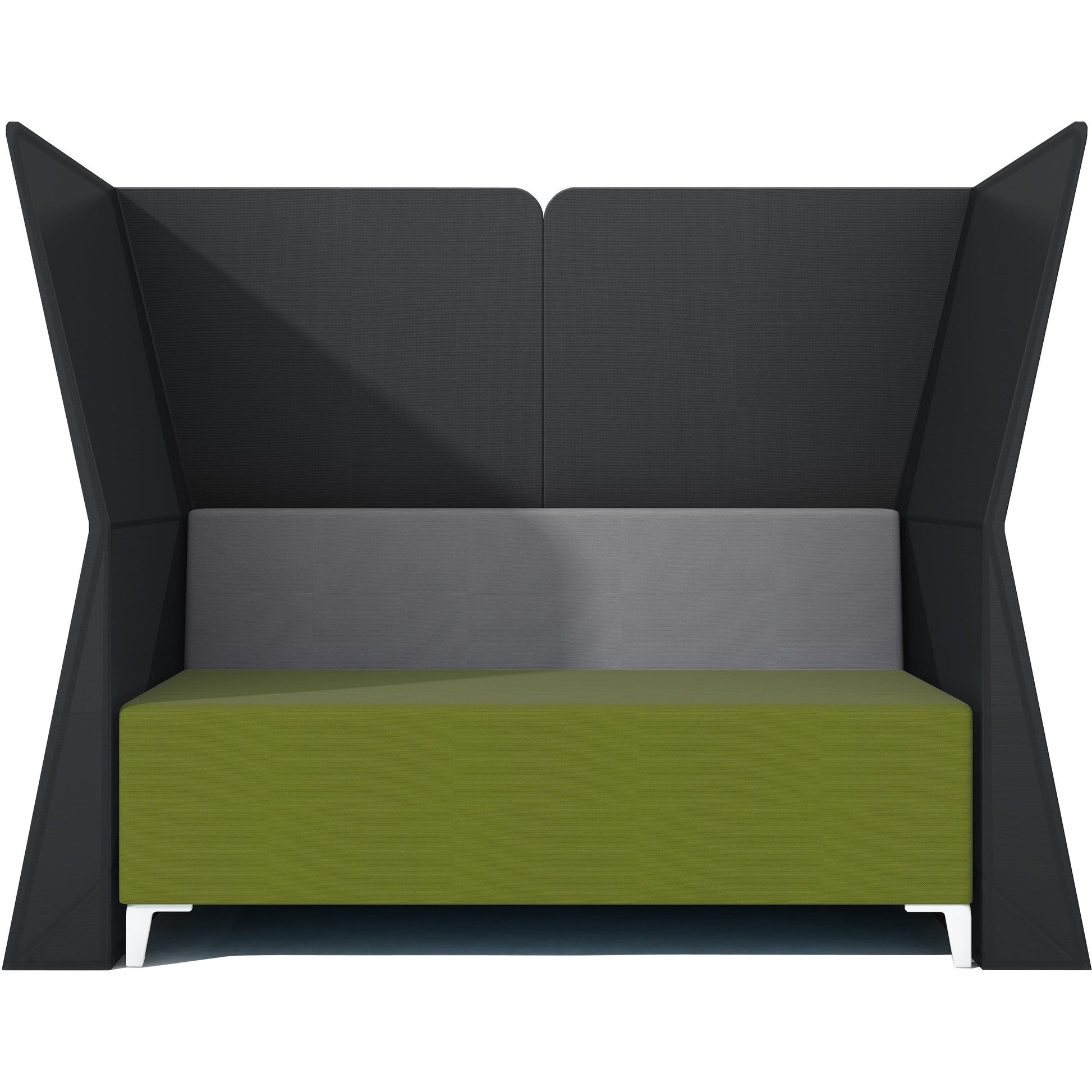 Simple 2 Seater Lounge with Corner Screens