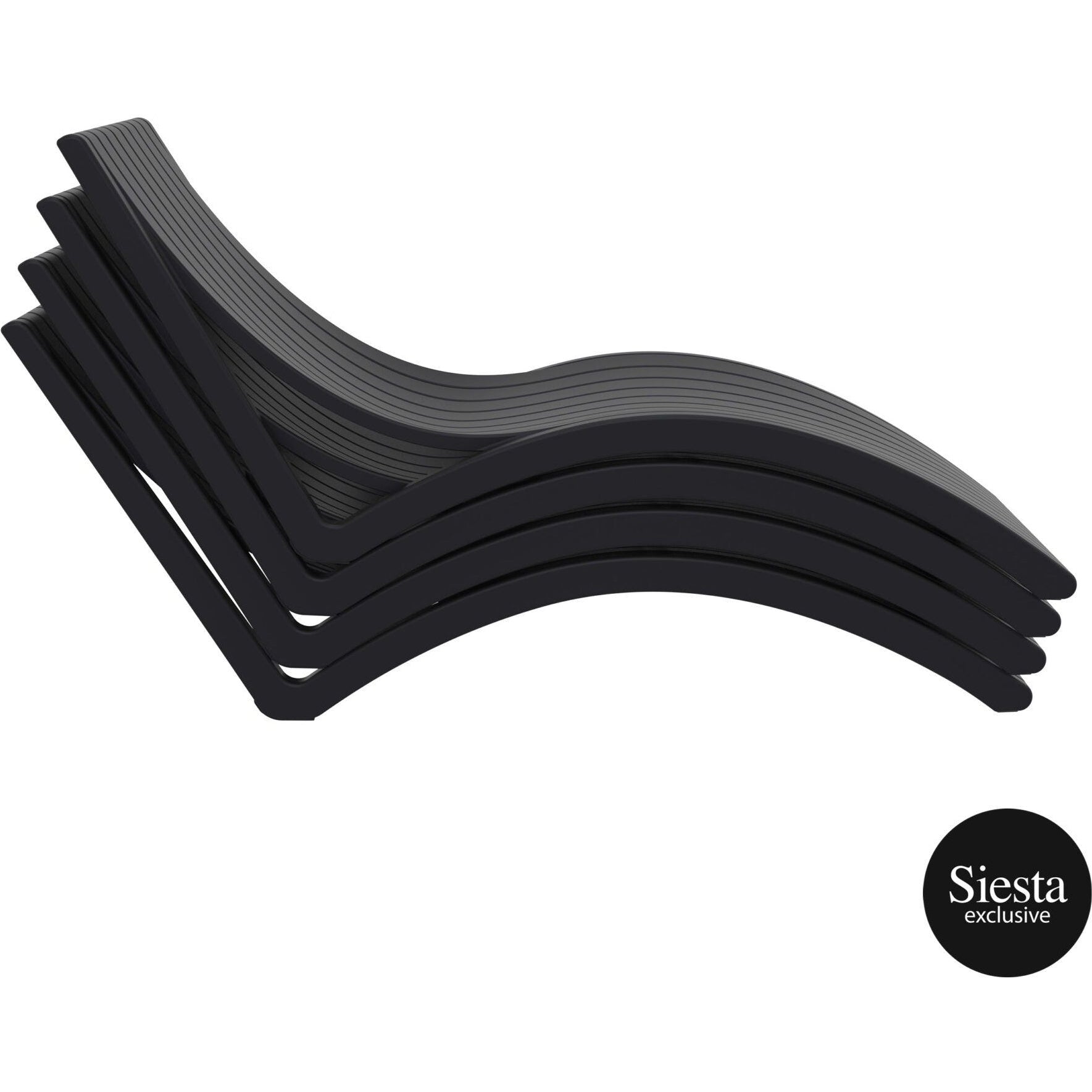 Slim Sunlounger ( Pack of 2 chairs )