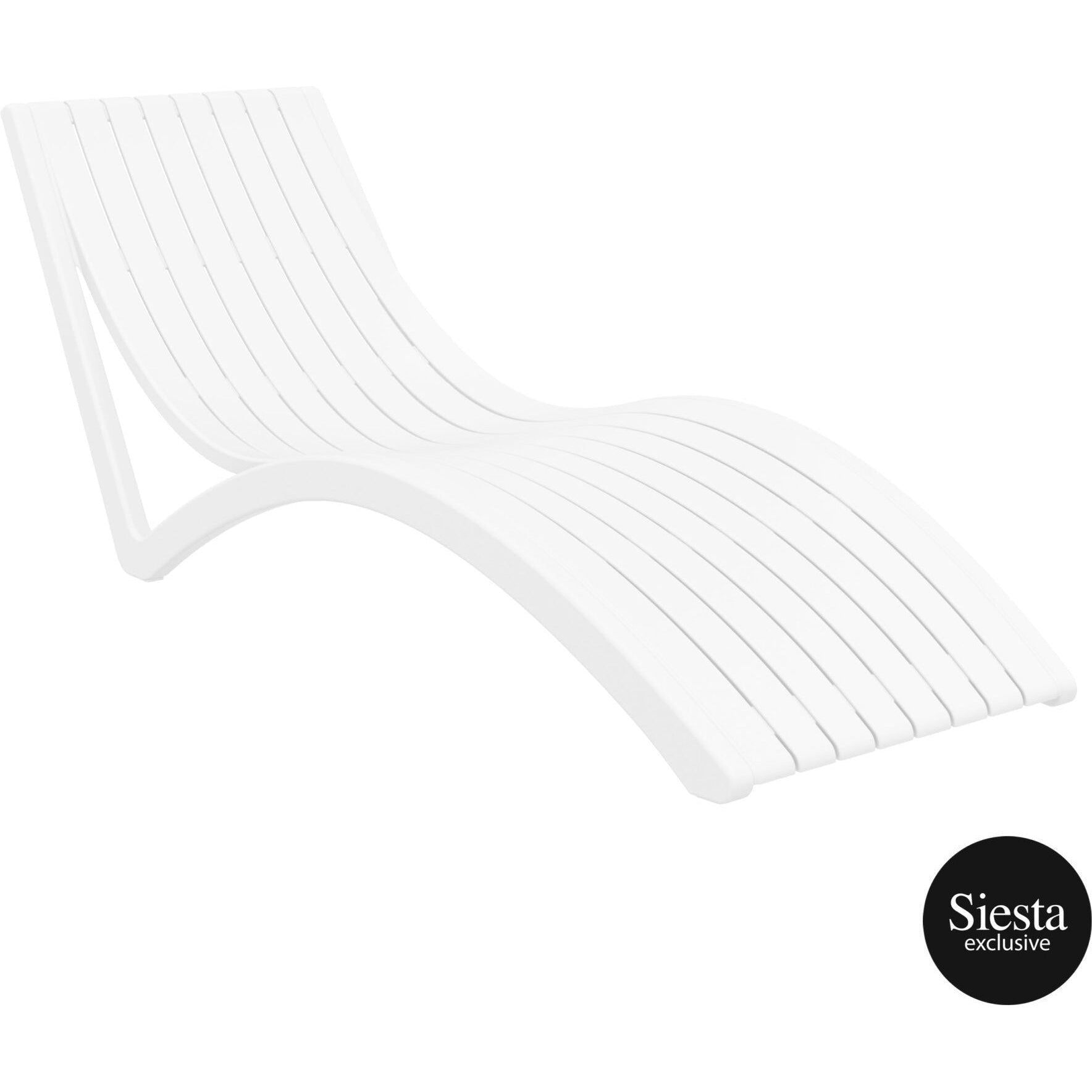 Slim Sunlounger ( Pack of 2 chairs )