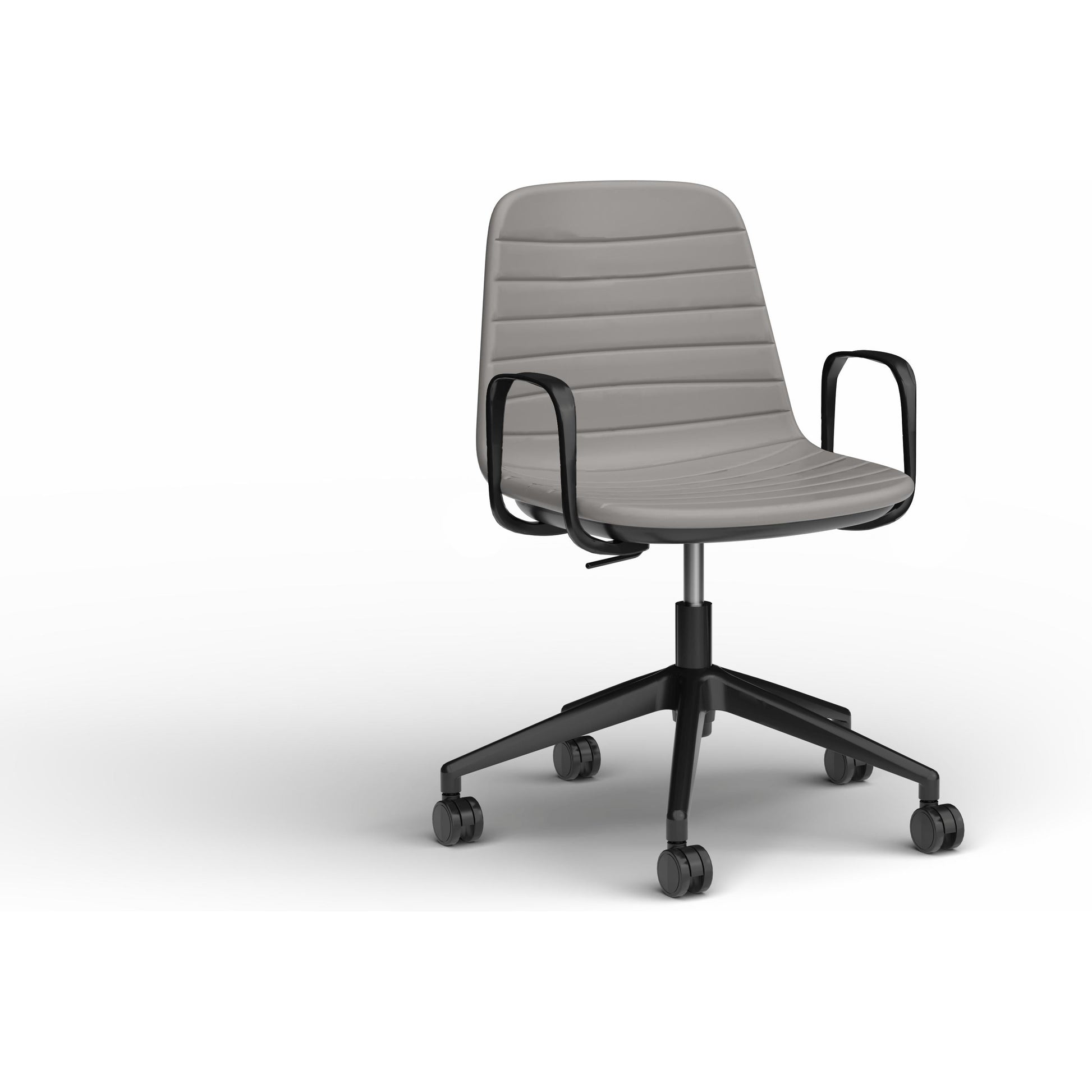 Sofia Chair with Gas Lift (with Tilt) Castor Base and Arms