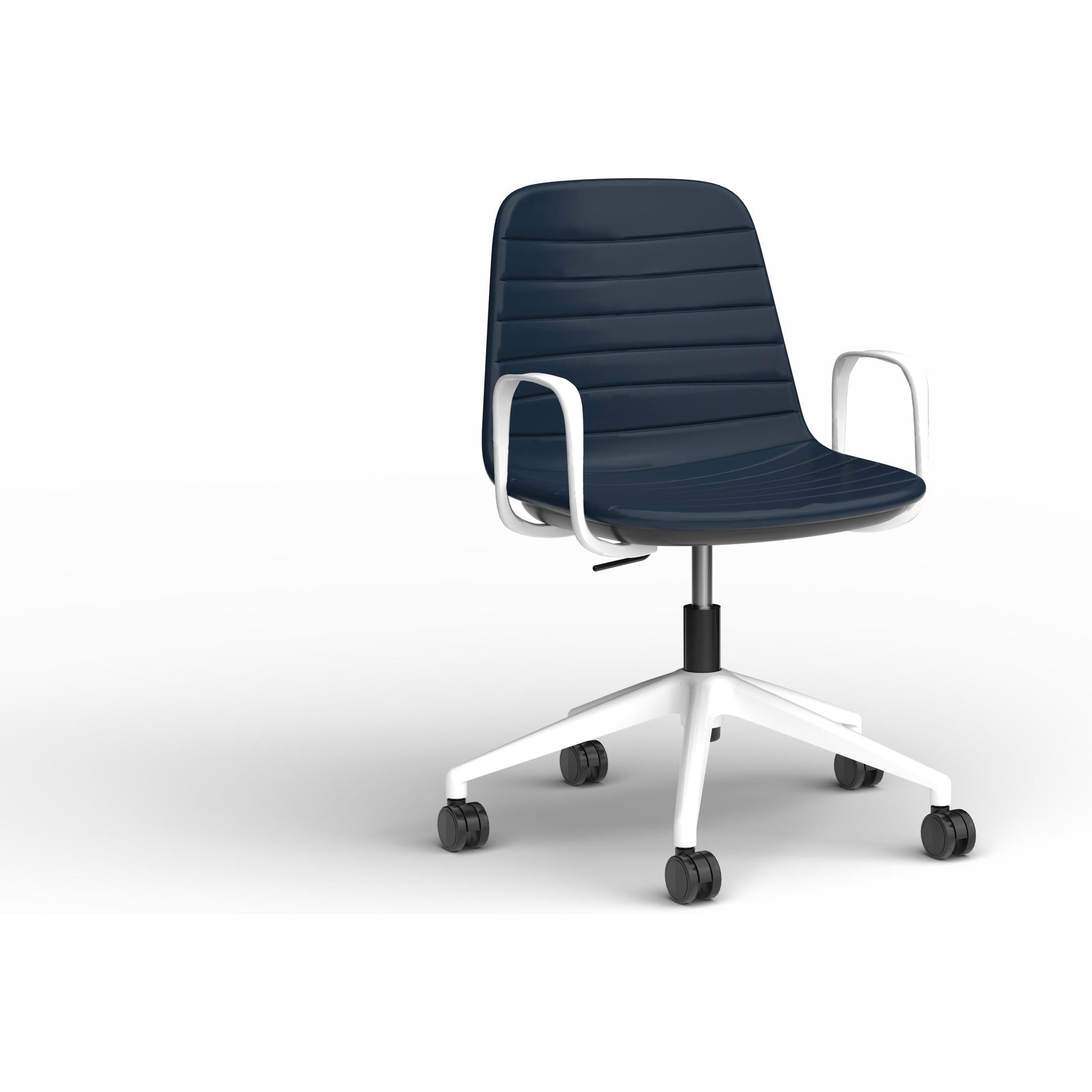 Sofia Chair with Gas Lift Castor Base and Arms