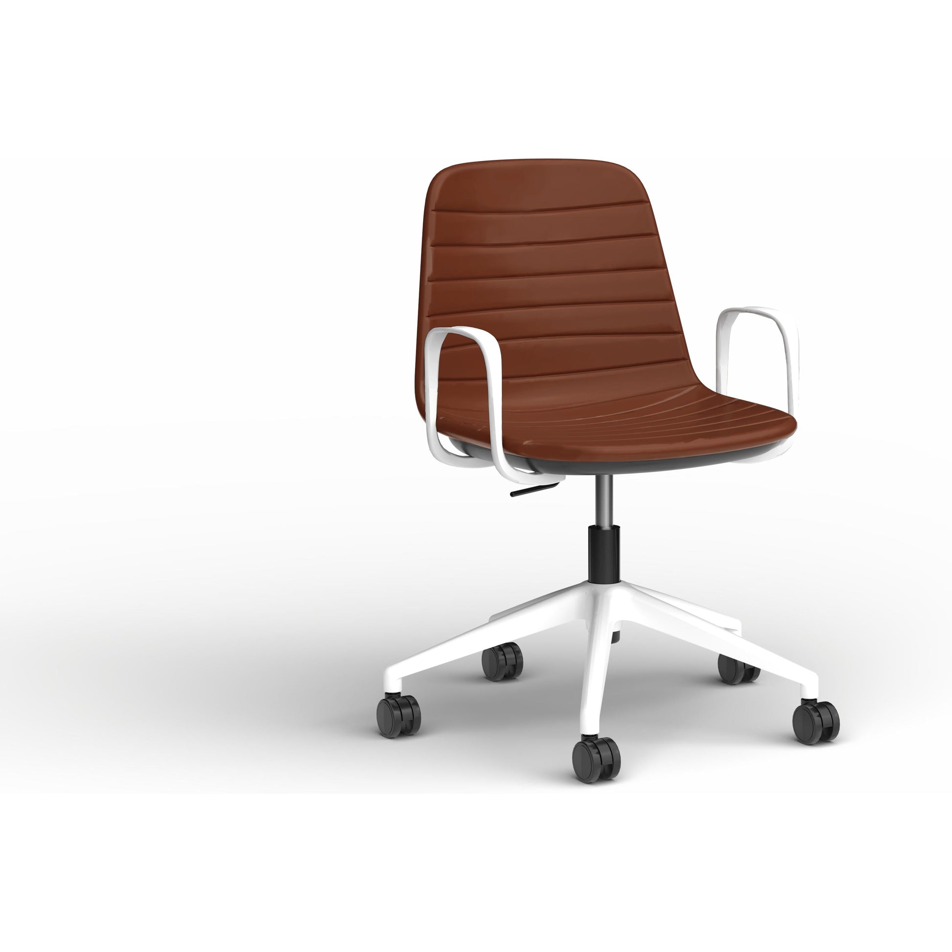 Sofia Chair with Gas Lift Castor Base and Arms