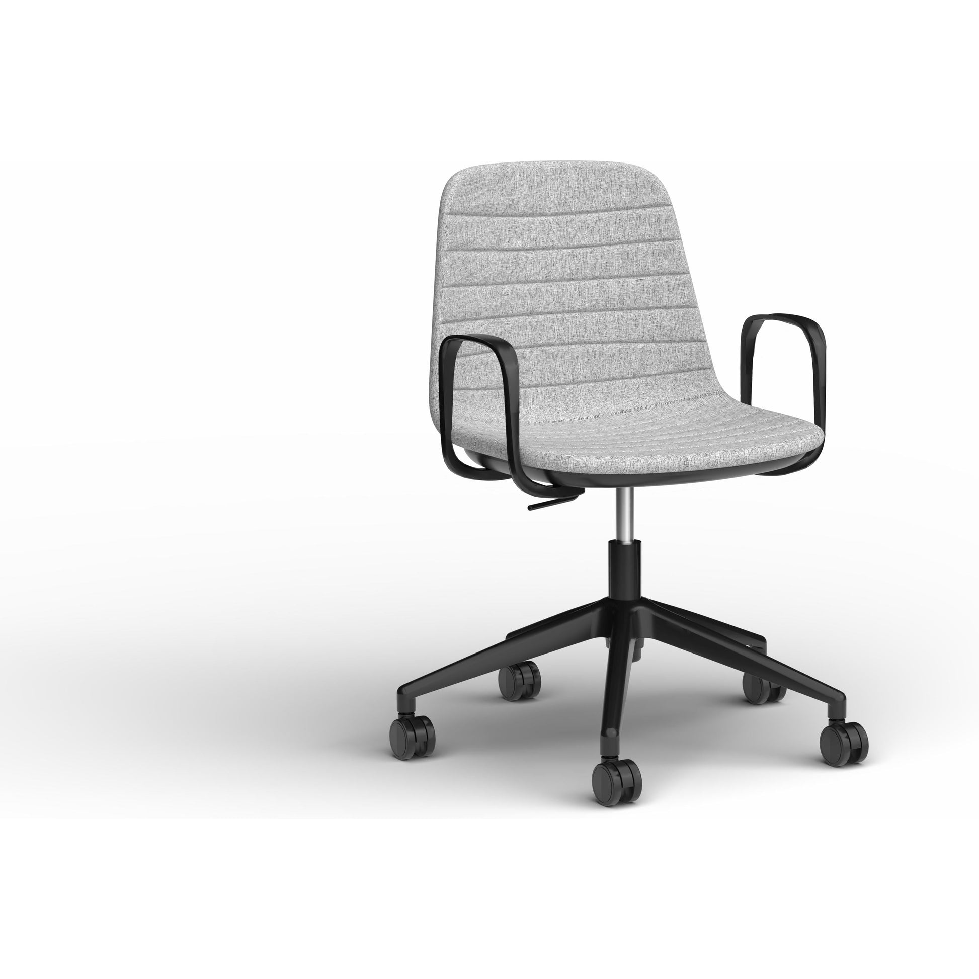 Sofia Chair with Gas Lift (with Tilt) Castor Base and Arms