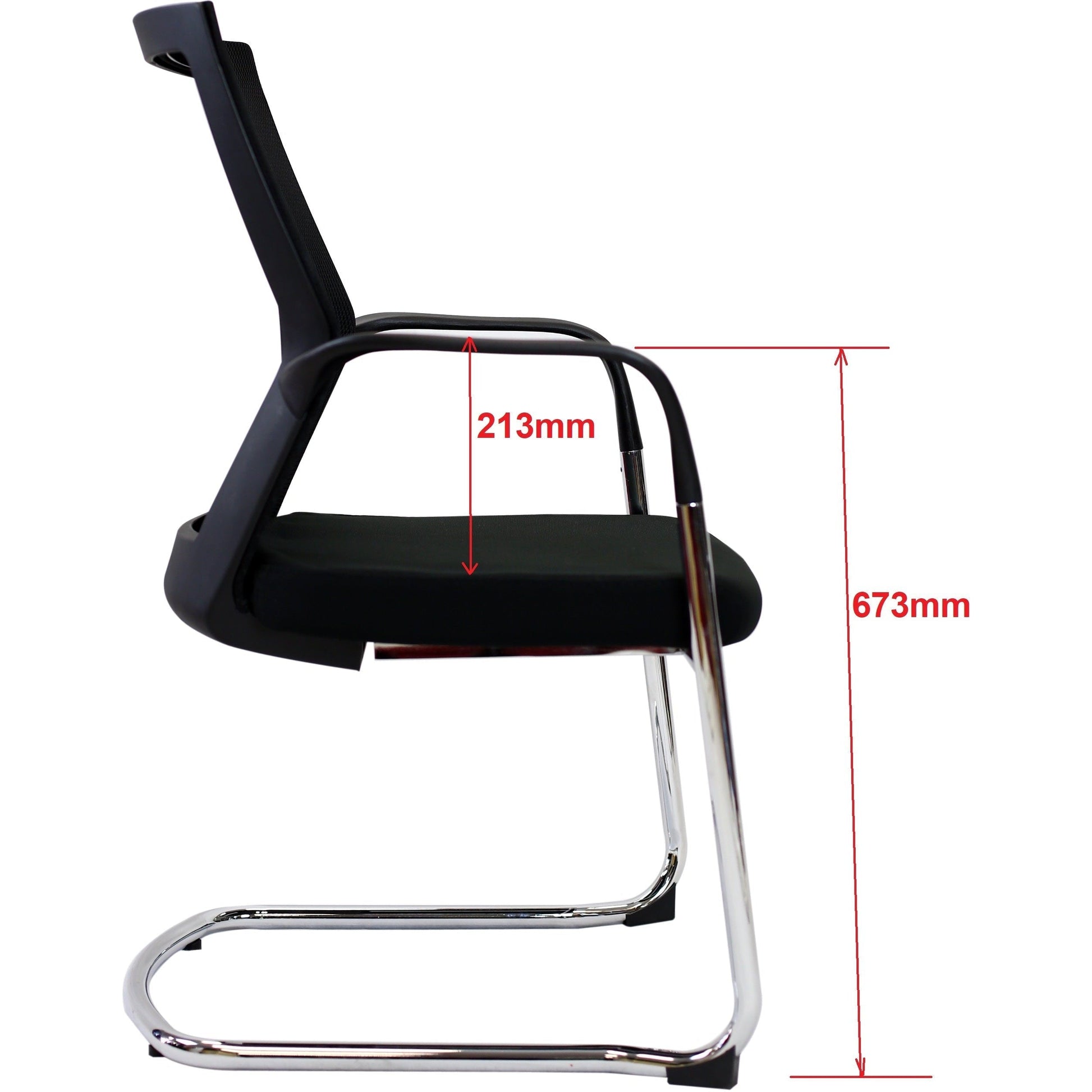 Spencer Mesh Back Cantilever Visitor Chair