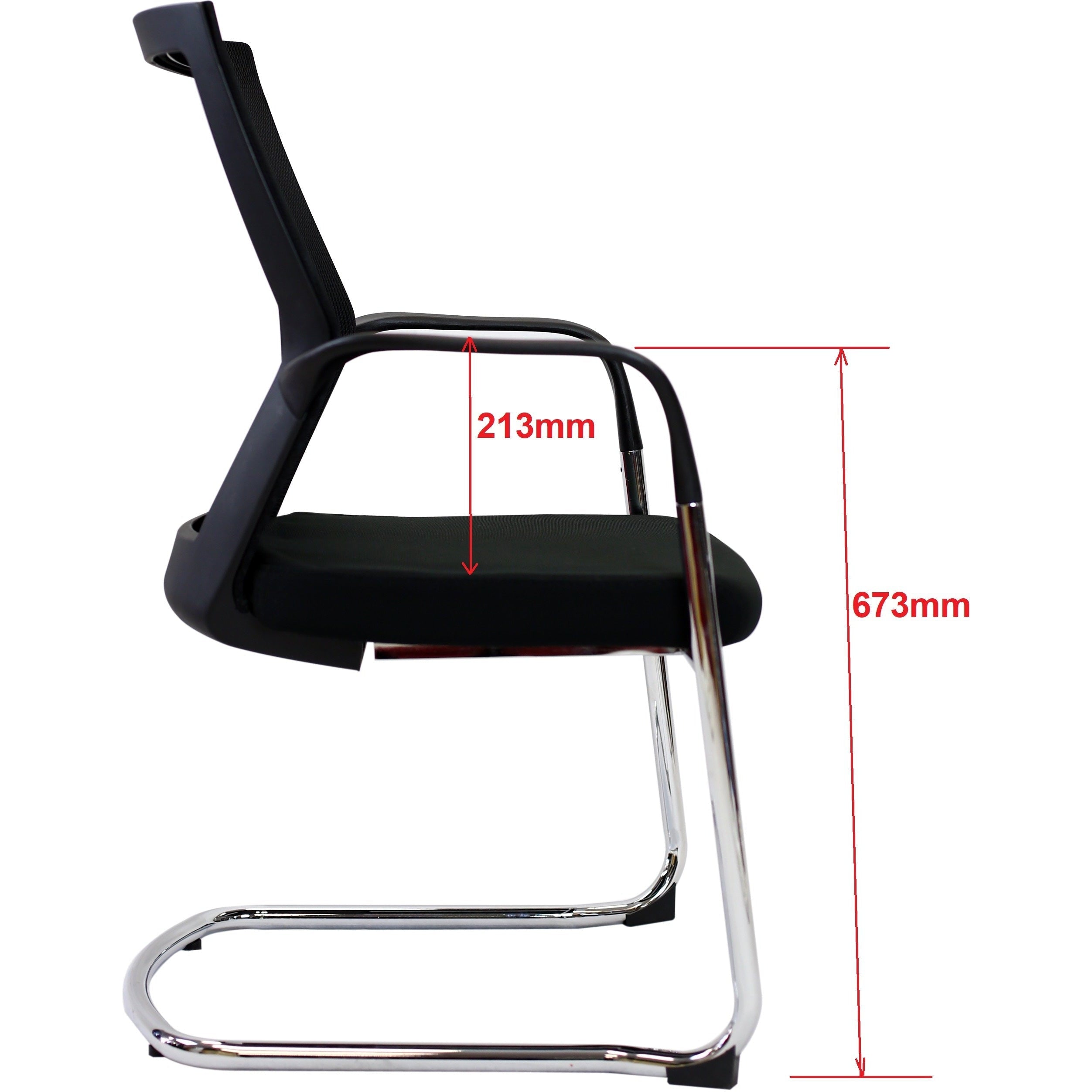 Spencer Mesh Back Cantilever Visitor Chair