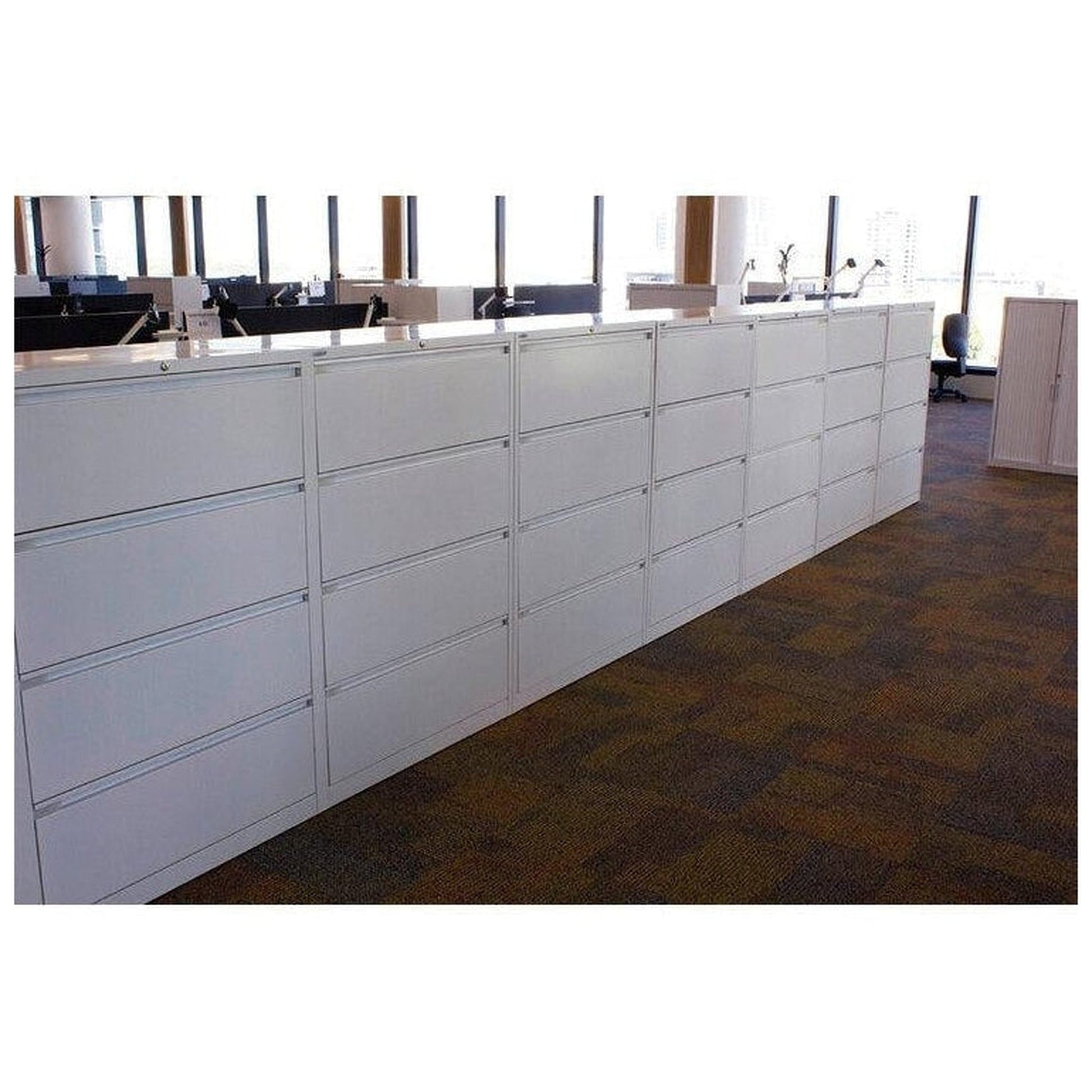 Steelco 4 Drawer Lateral Filing Cabinet