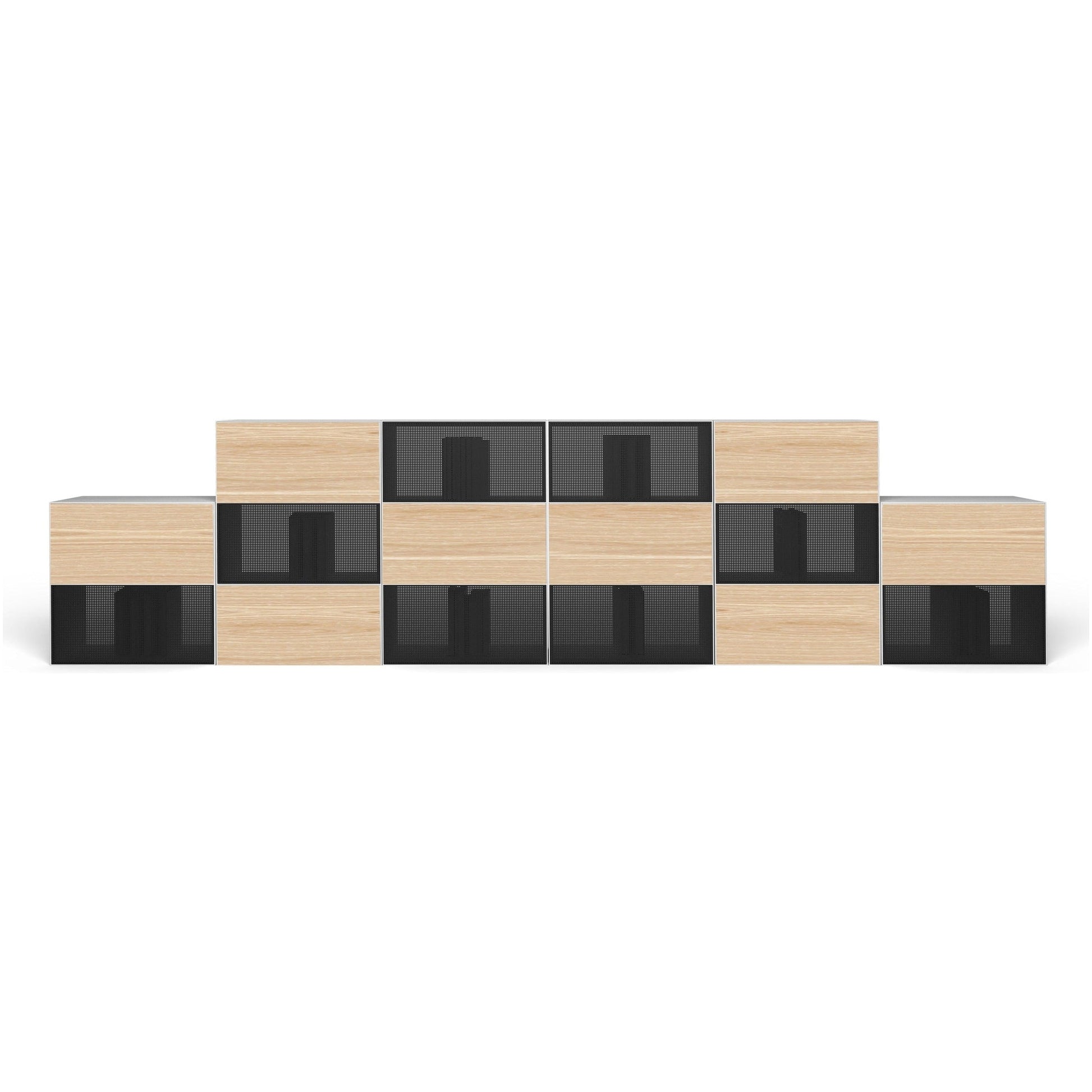 Steelco Modular Open Middle Shelf Cabinet