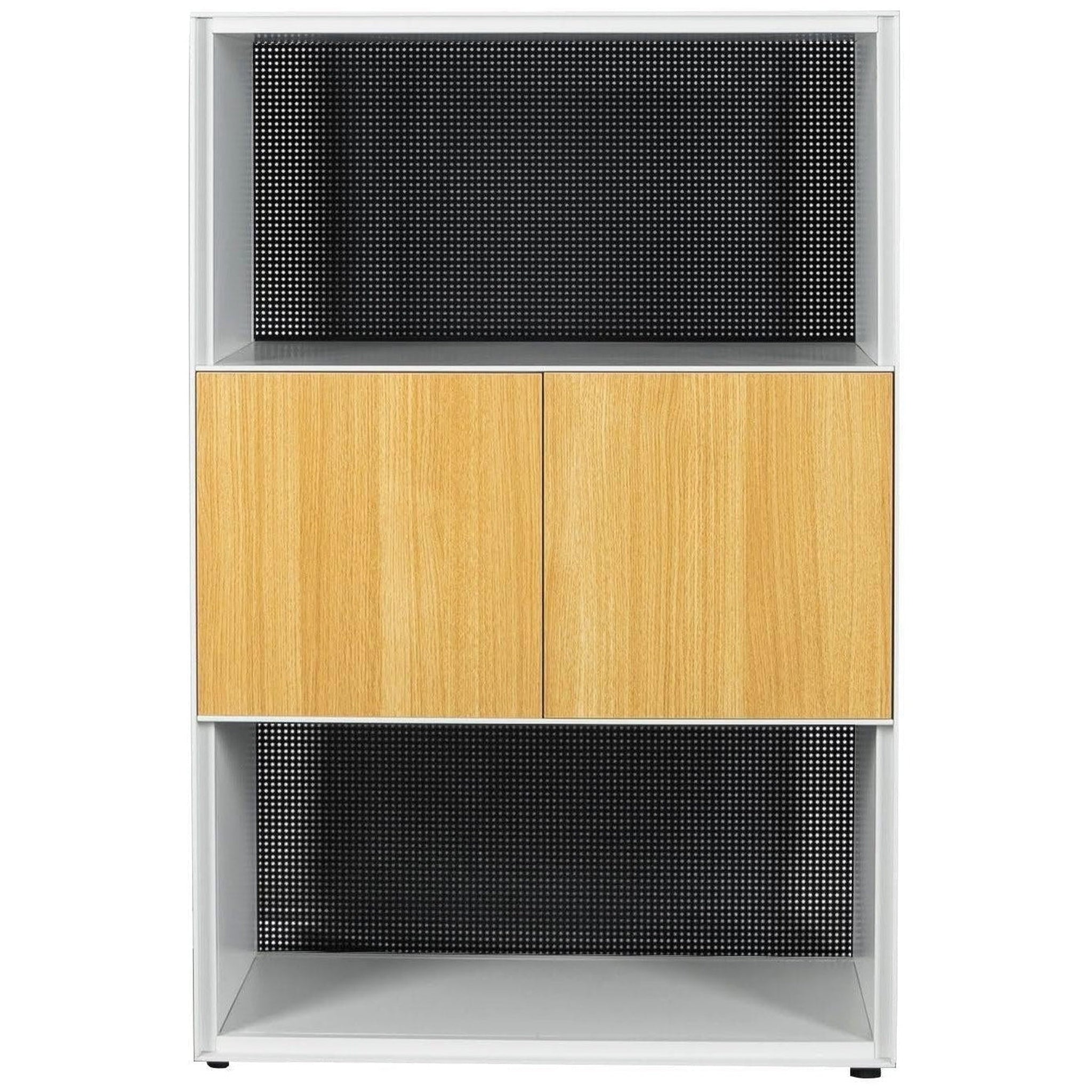 Steelco Modular Open Top/Bottom Shelf Cabinet