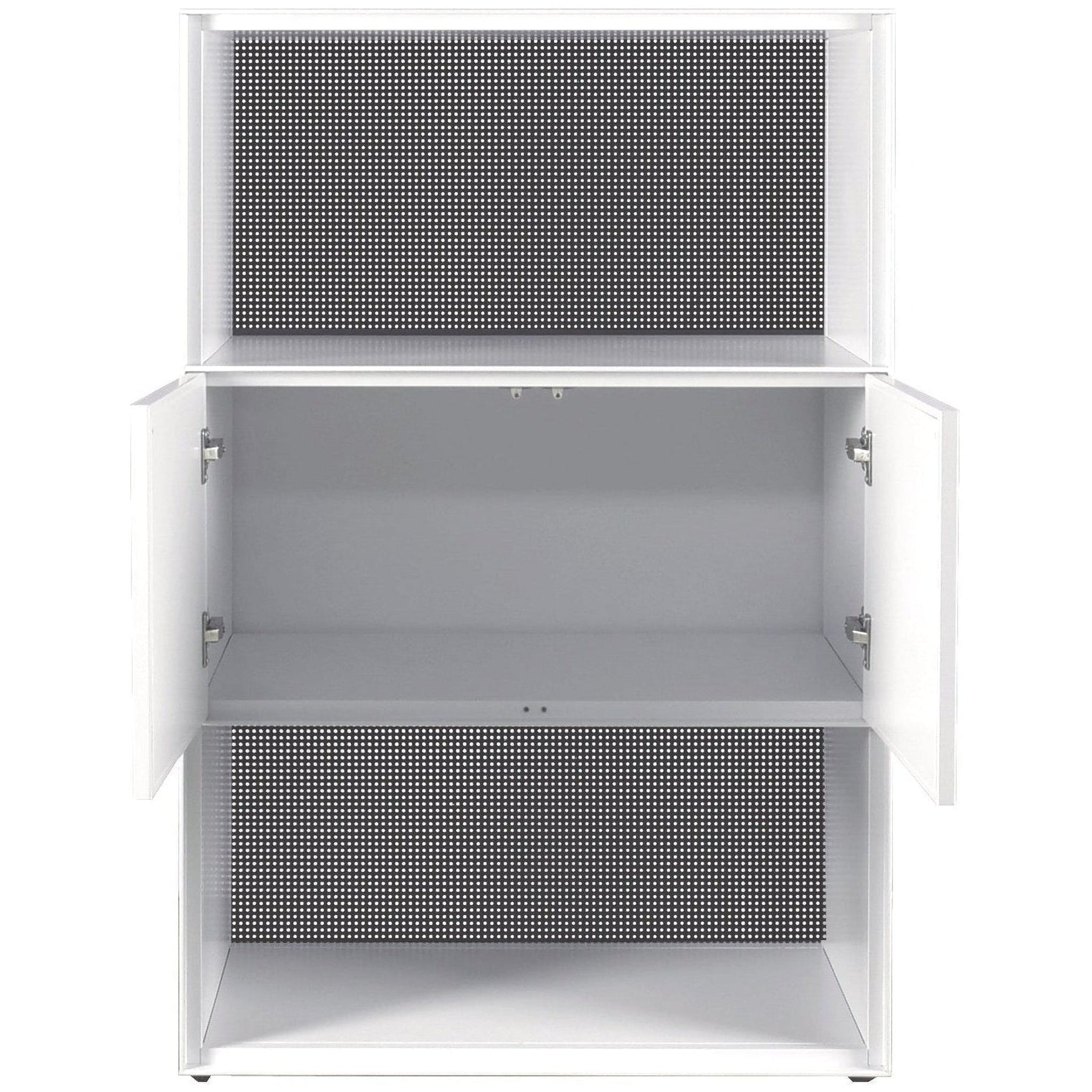 Steelco Modular Open Top/Bottom Shelf Cabinet