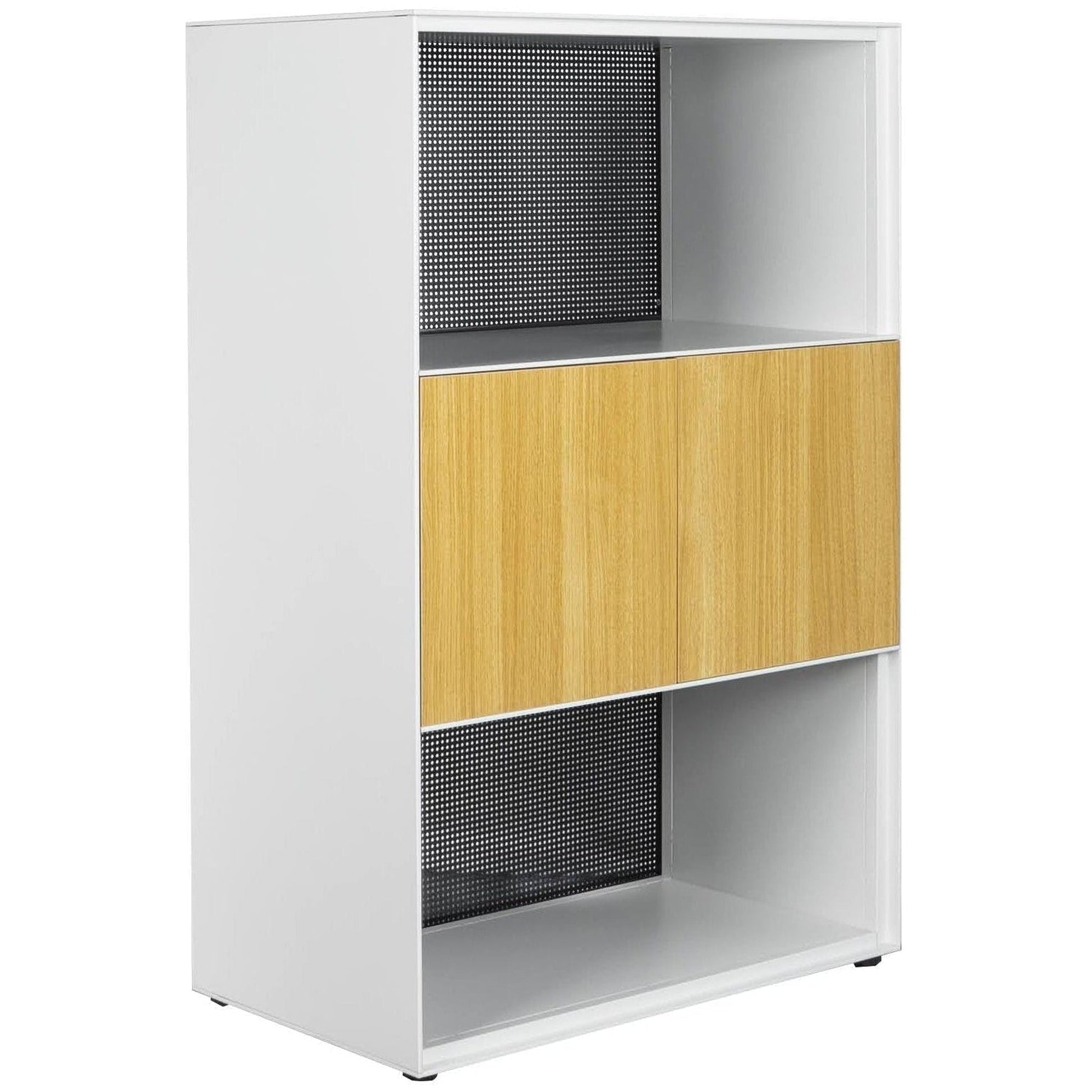 Steelco Modular Open Top/Bottom Shelf Cabinet