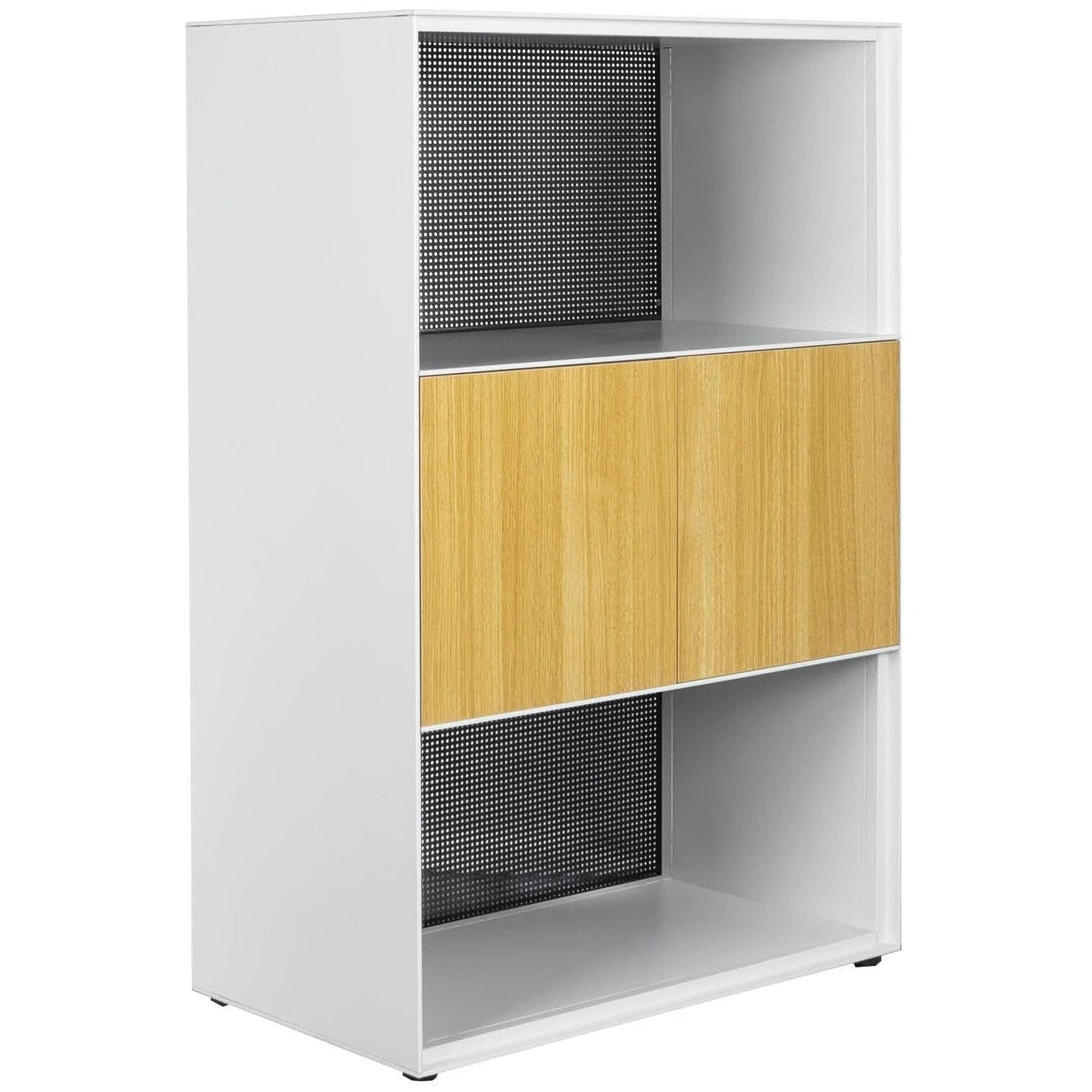 Steelco Modular Open Top/Bottom Shelf Cabinet