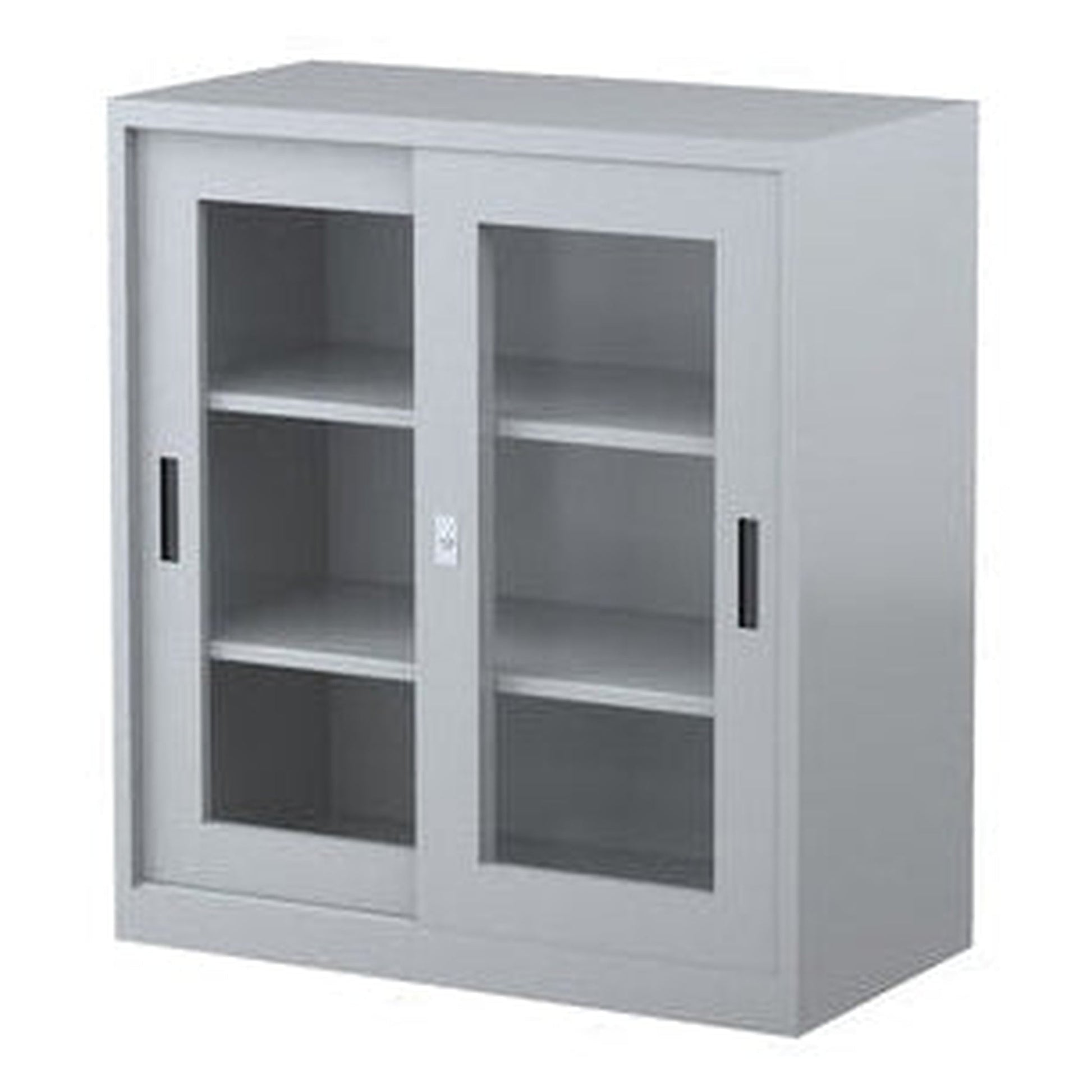 Steelco Sliding Glass Door Display Cabinet 1015H x 914W