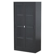 Steelco Sliding Glass Door Display Cabinet 1830H x 914W