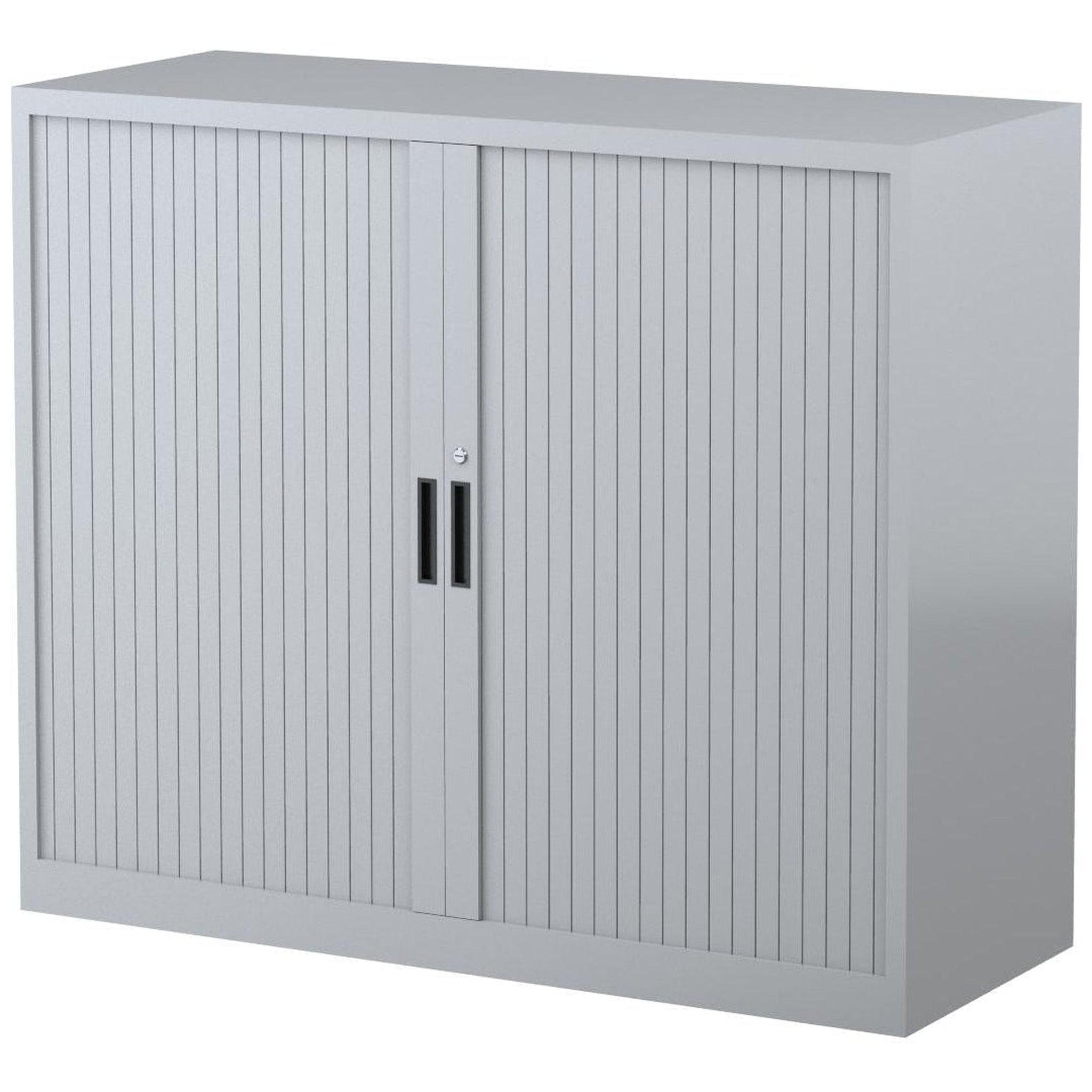 Steelco Tambour Door Cabinet 1015H x 1200W (2 Shelves)