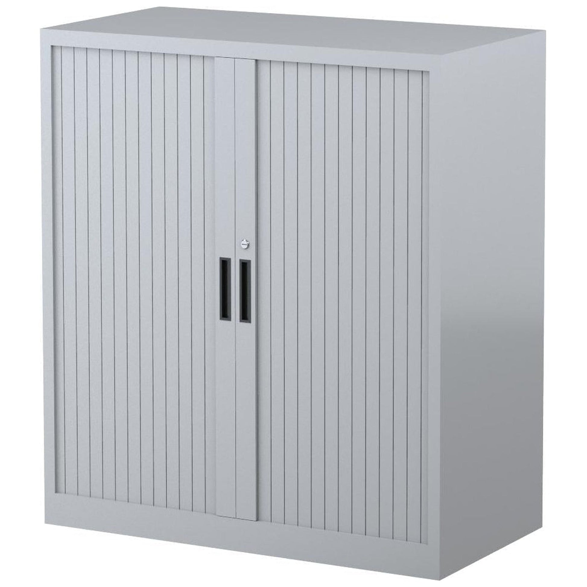 Steelco Tambour Door Cabinet 1015H x 900W (2 Shelves)
