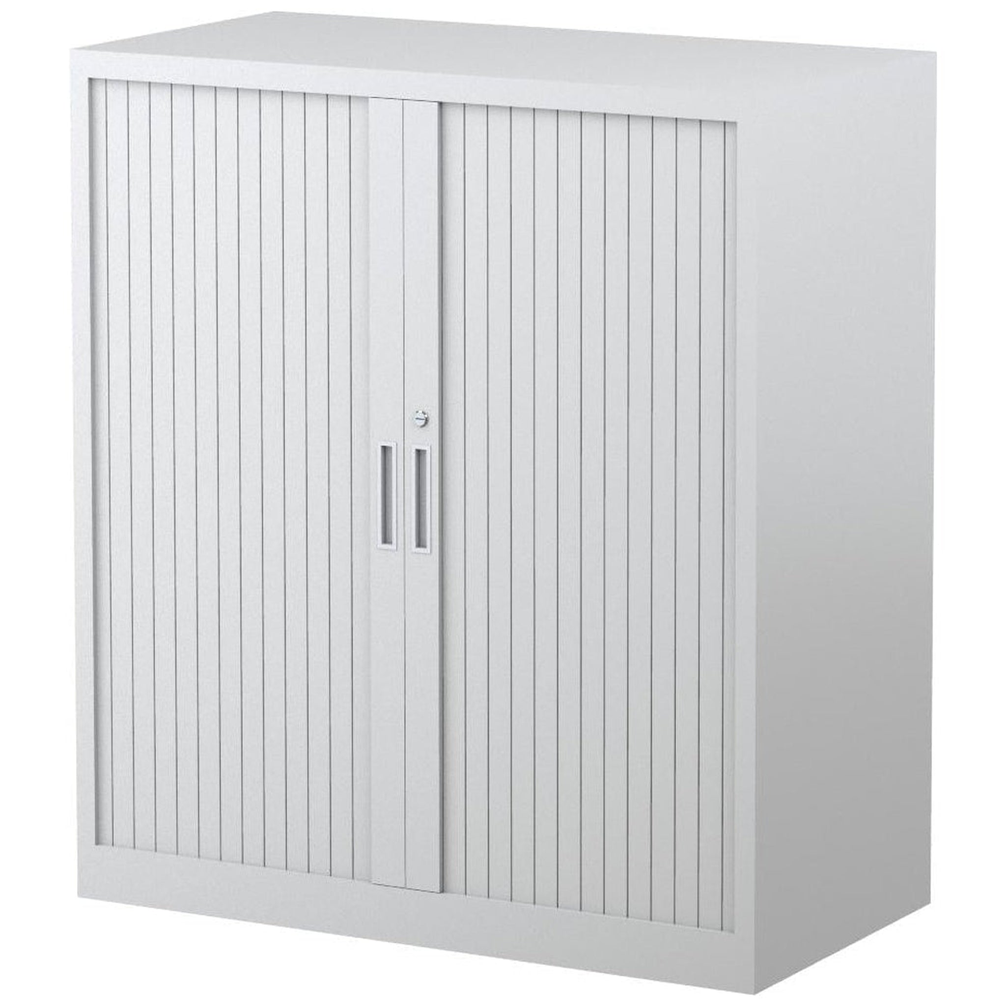 Steelco Tambour Door Cabinet 1015H x 900W (2 Shelves)