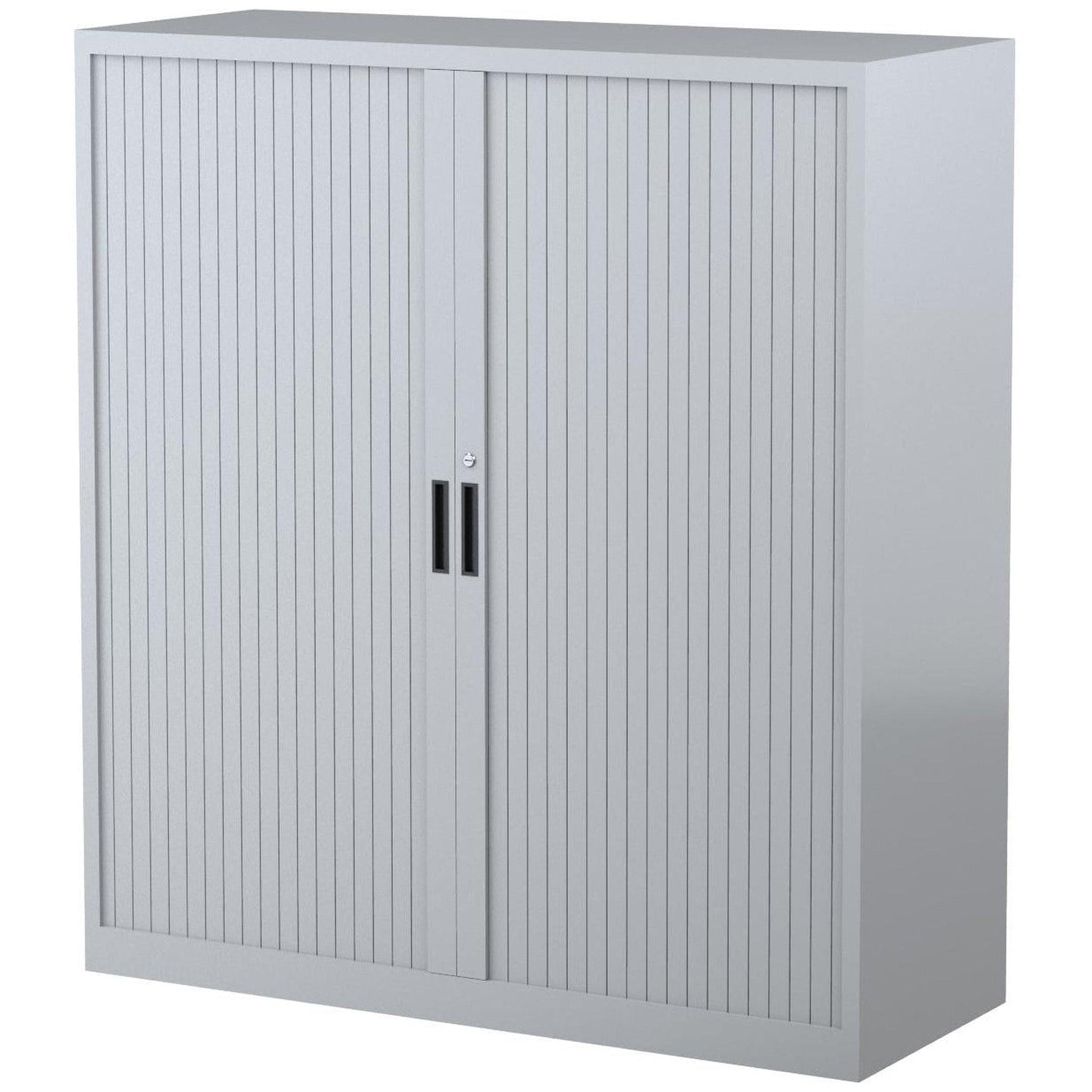 Steelco Tambour Door Cabinet 1320H x 1200W (3 Shelves)