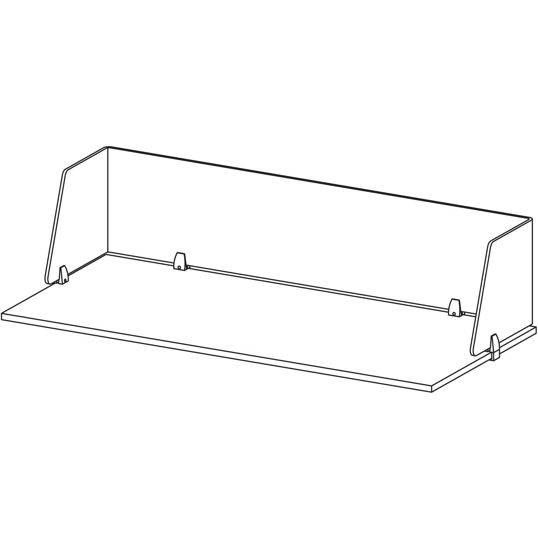 SANA Serenity Surround Above Desk (Without Brackets)