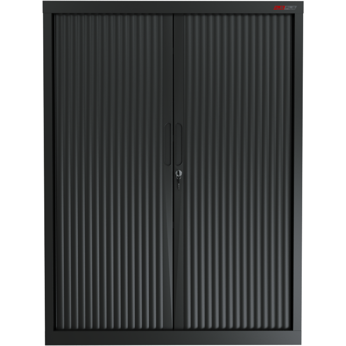 A-File Tambour Door Cupboard Carcass ONLY with shelves 900mm wide