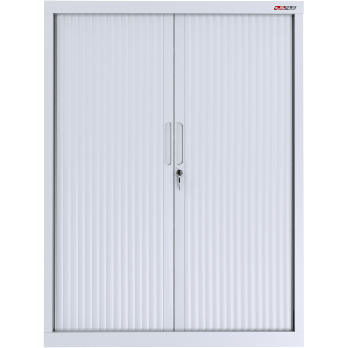 A-File Tambour Cabinet 1200mm wide with Shelves