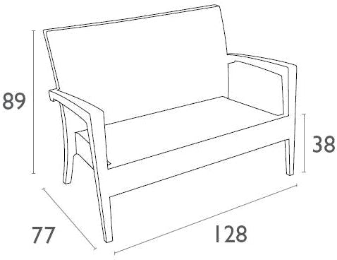 Tequila Lounge Set  - With Cushions
