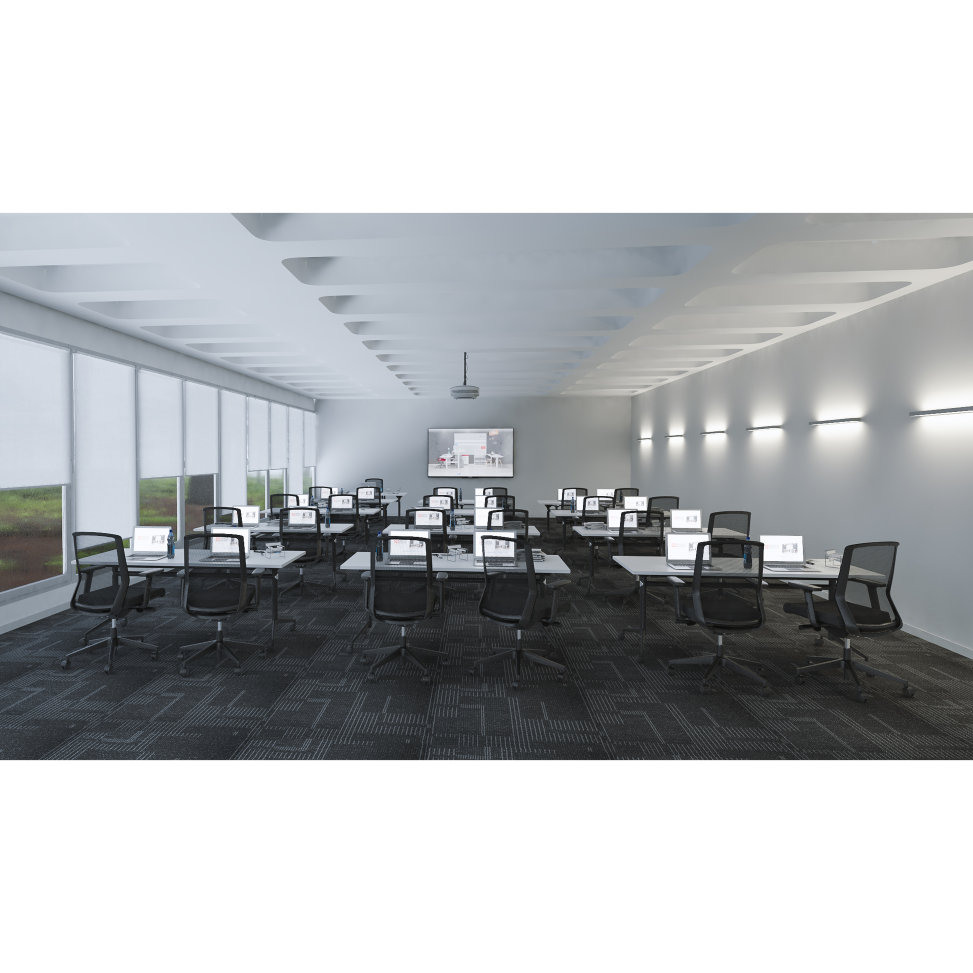 Uni Flip Top Table - Black Frame