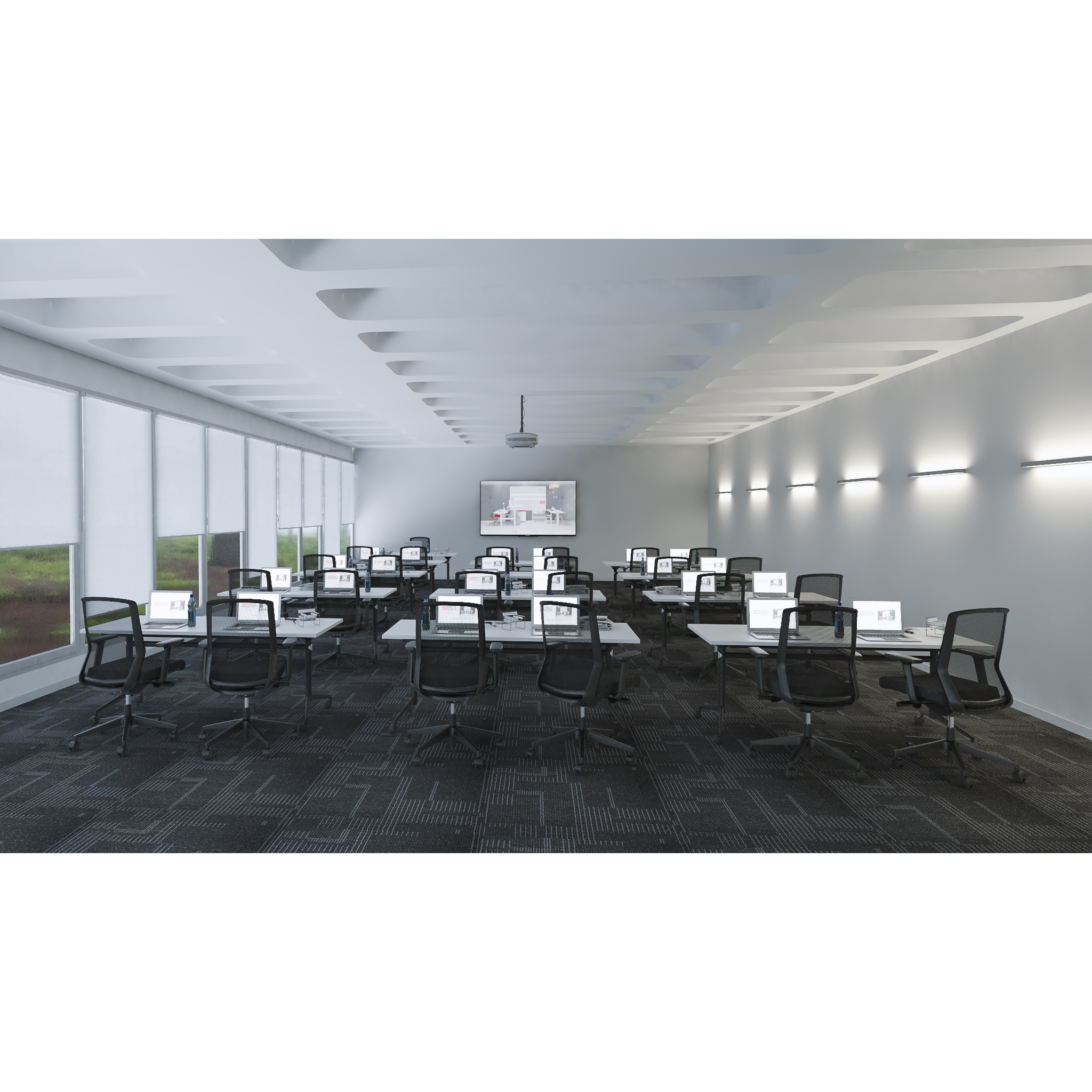 Uni Flip Top Table - Black Frame