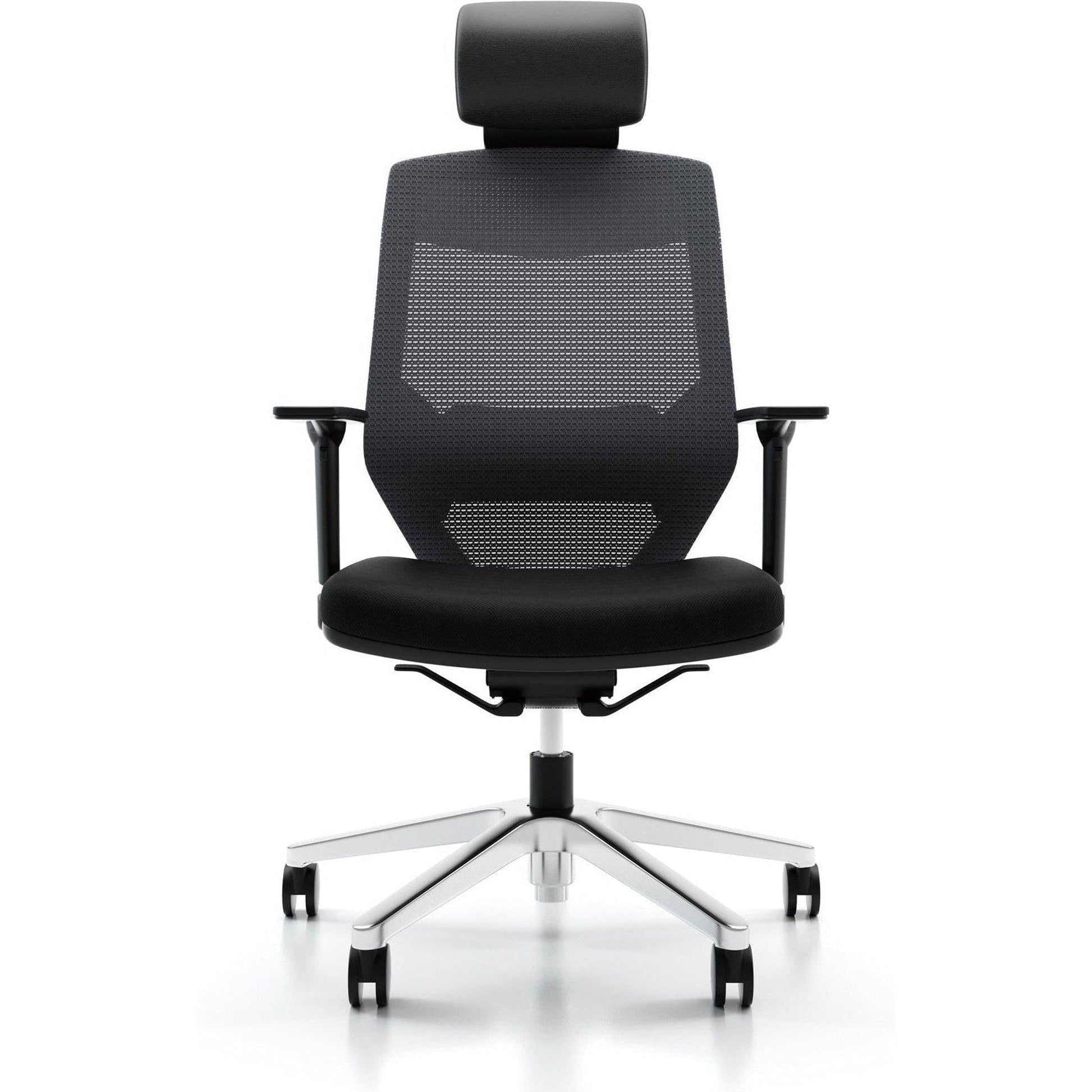 Vogue Mesh Back Chair - Aluminium Base