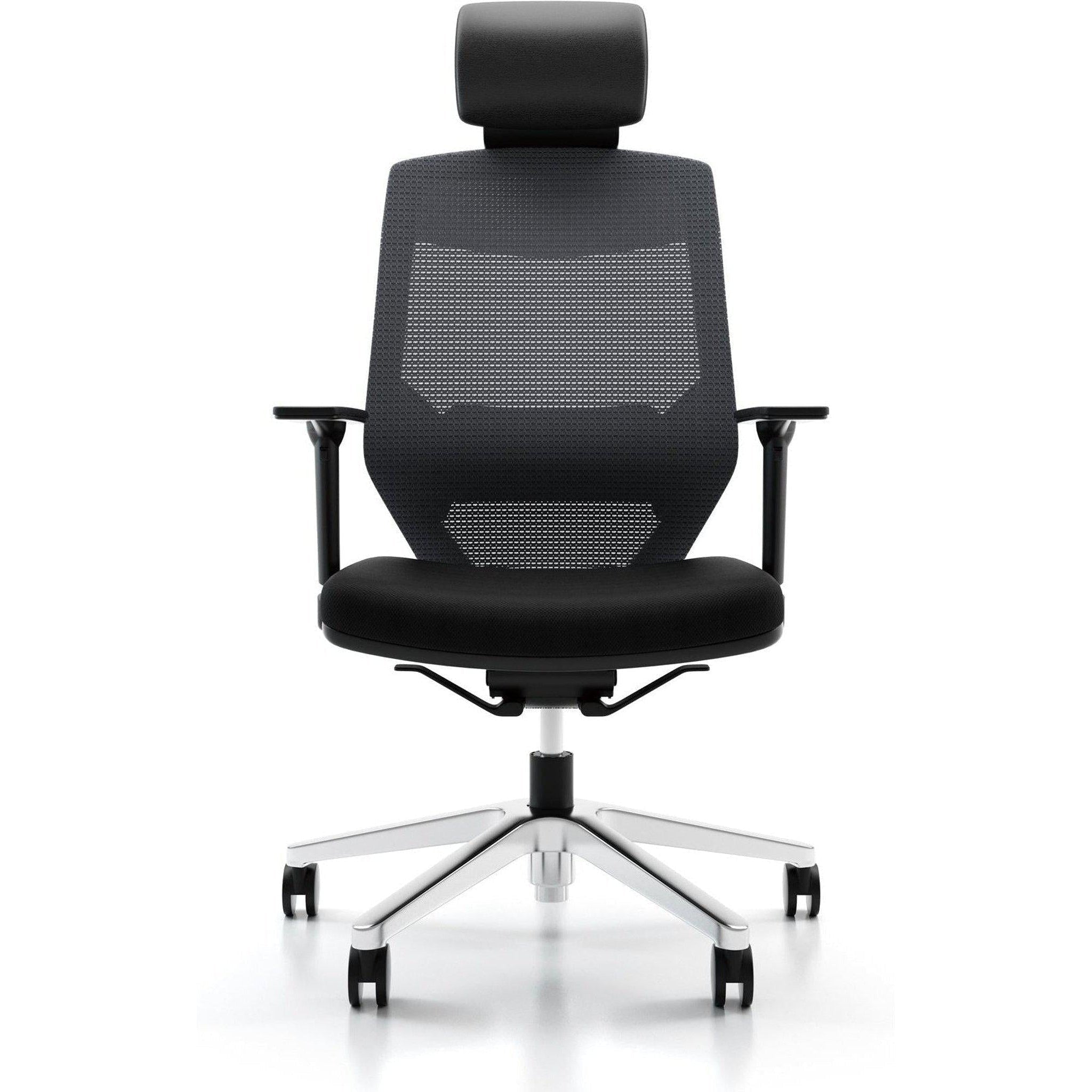 Vogue Mesh Back Chair - Aluminium Base