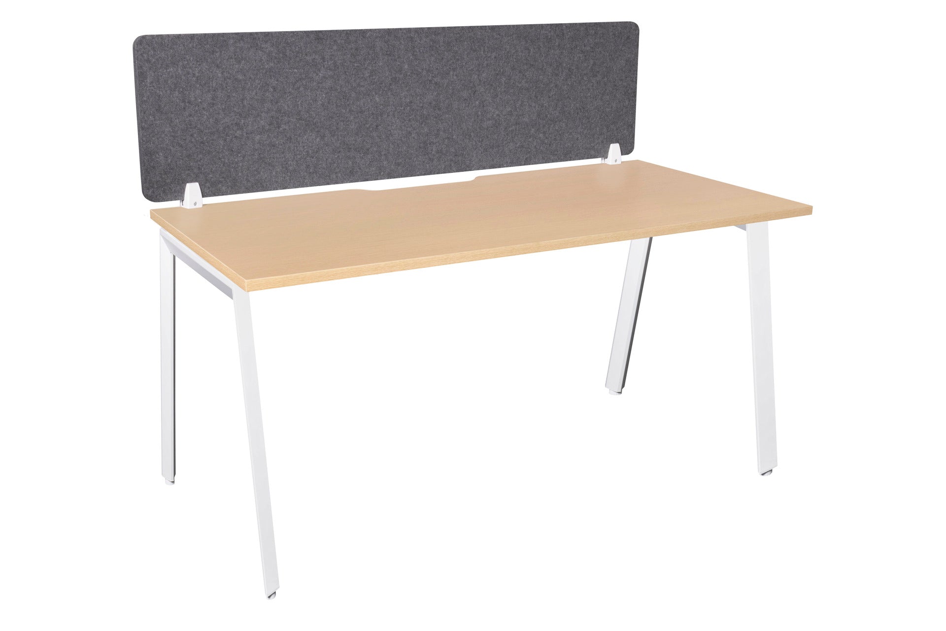 Daytona 1 Person Single Sided Workstation - With Screen