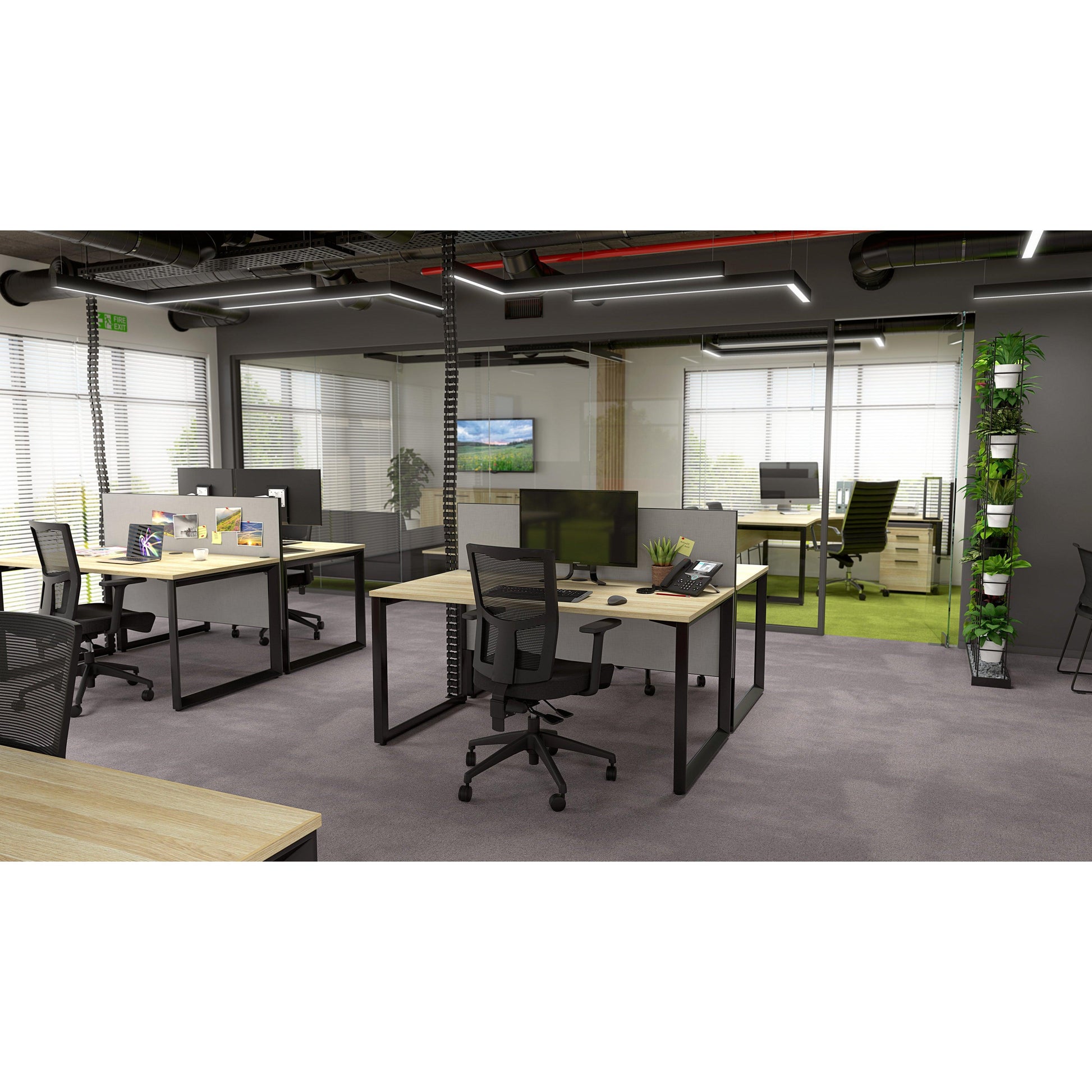 Anvil Straight Desk