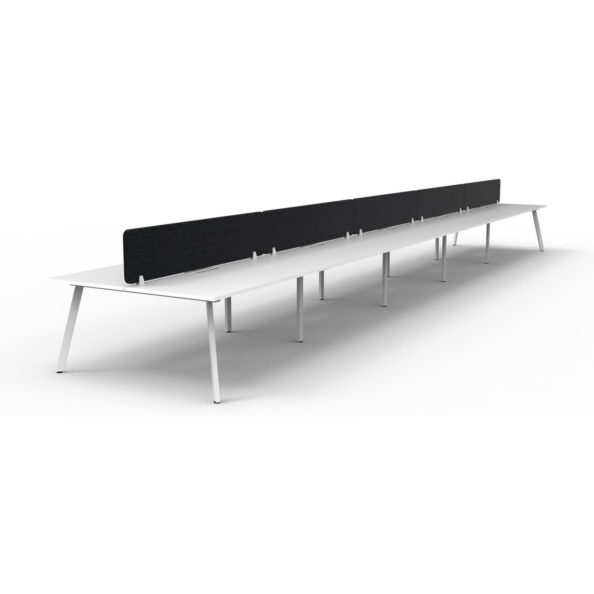 Eternity Back to Back Workstation with Eco Panel Screen - 10 Persons