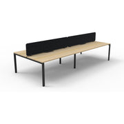 Infinity Back to Back Profile Leg Workstation - 4 Persons