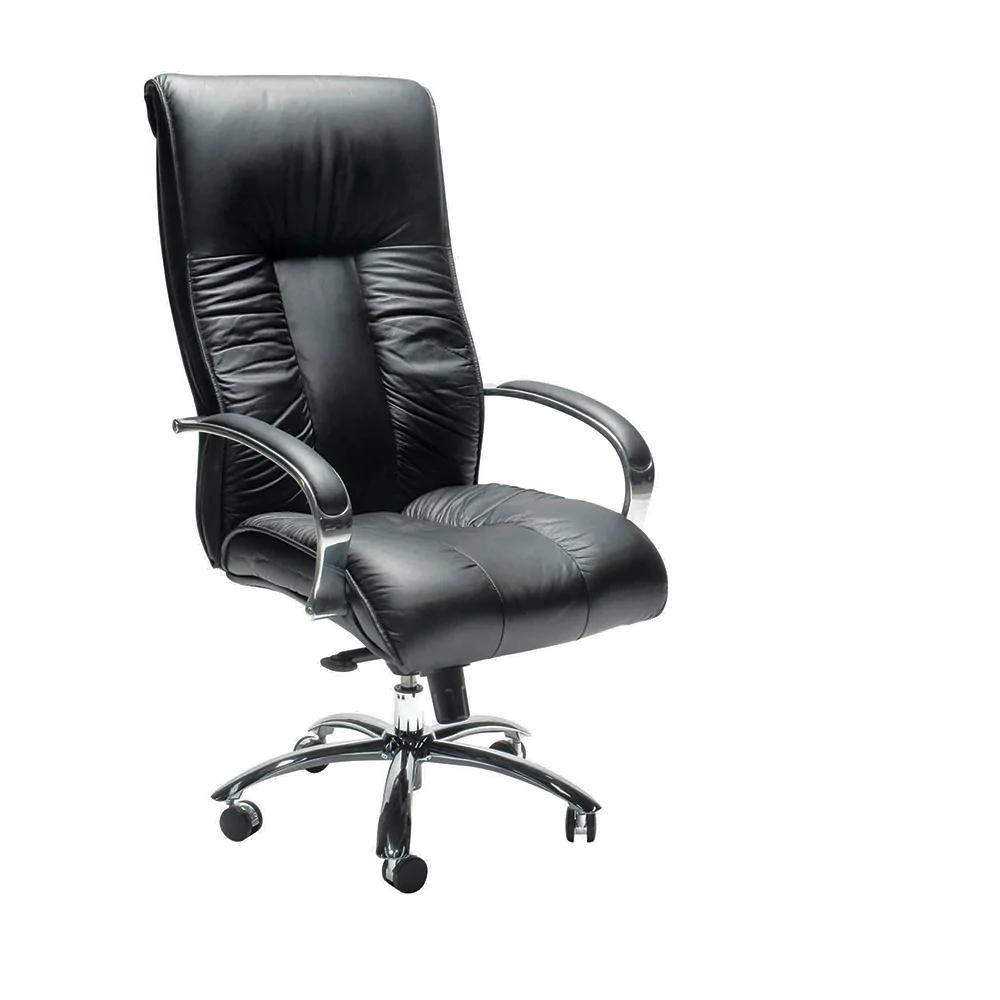 Big Boy Leather Chair - High Back