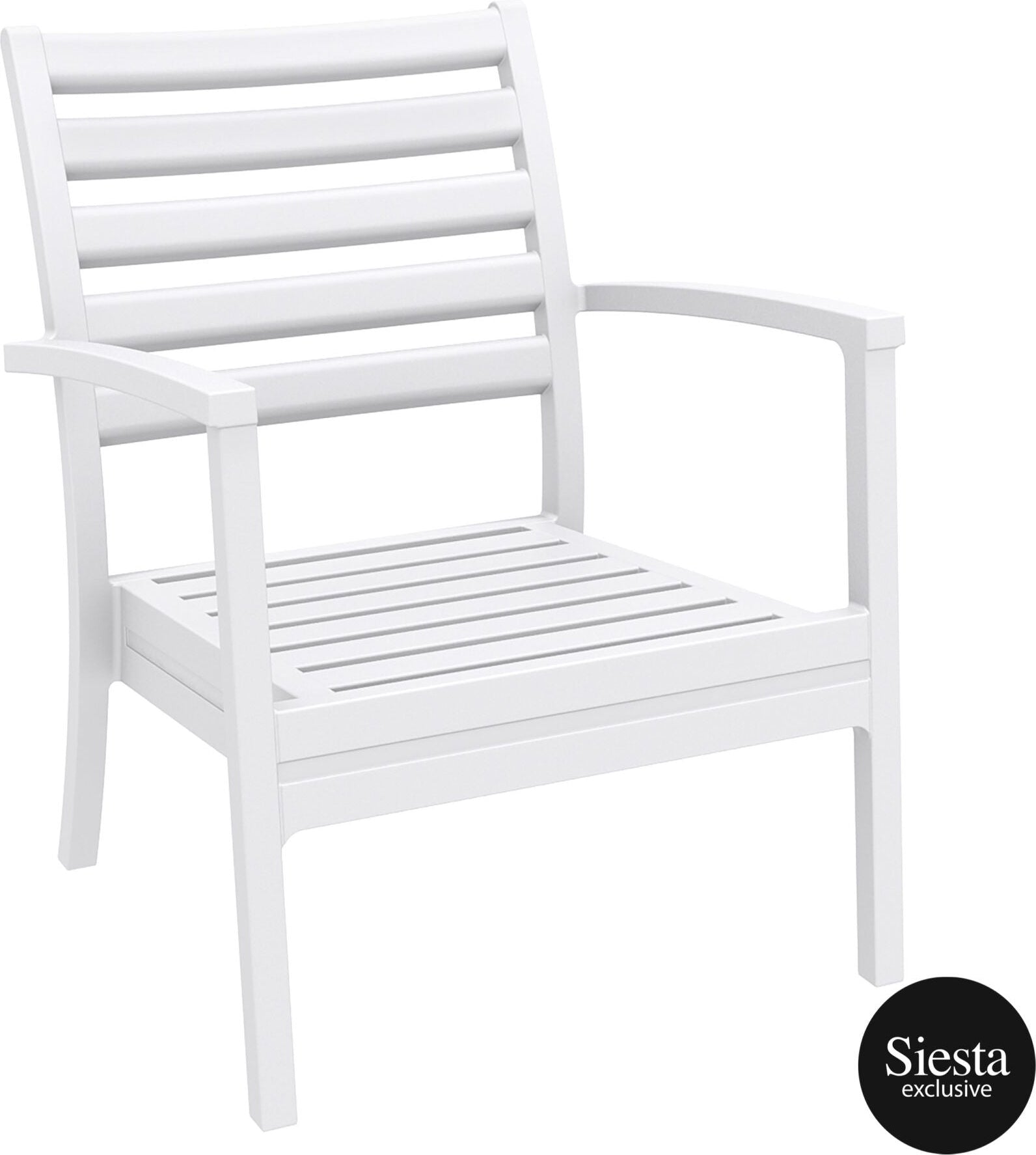 3 Piece Balcony Setting with Artemis XL Arm Chair and Ocean Side Table