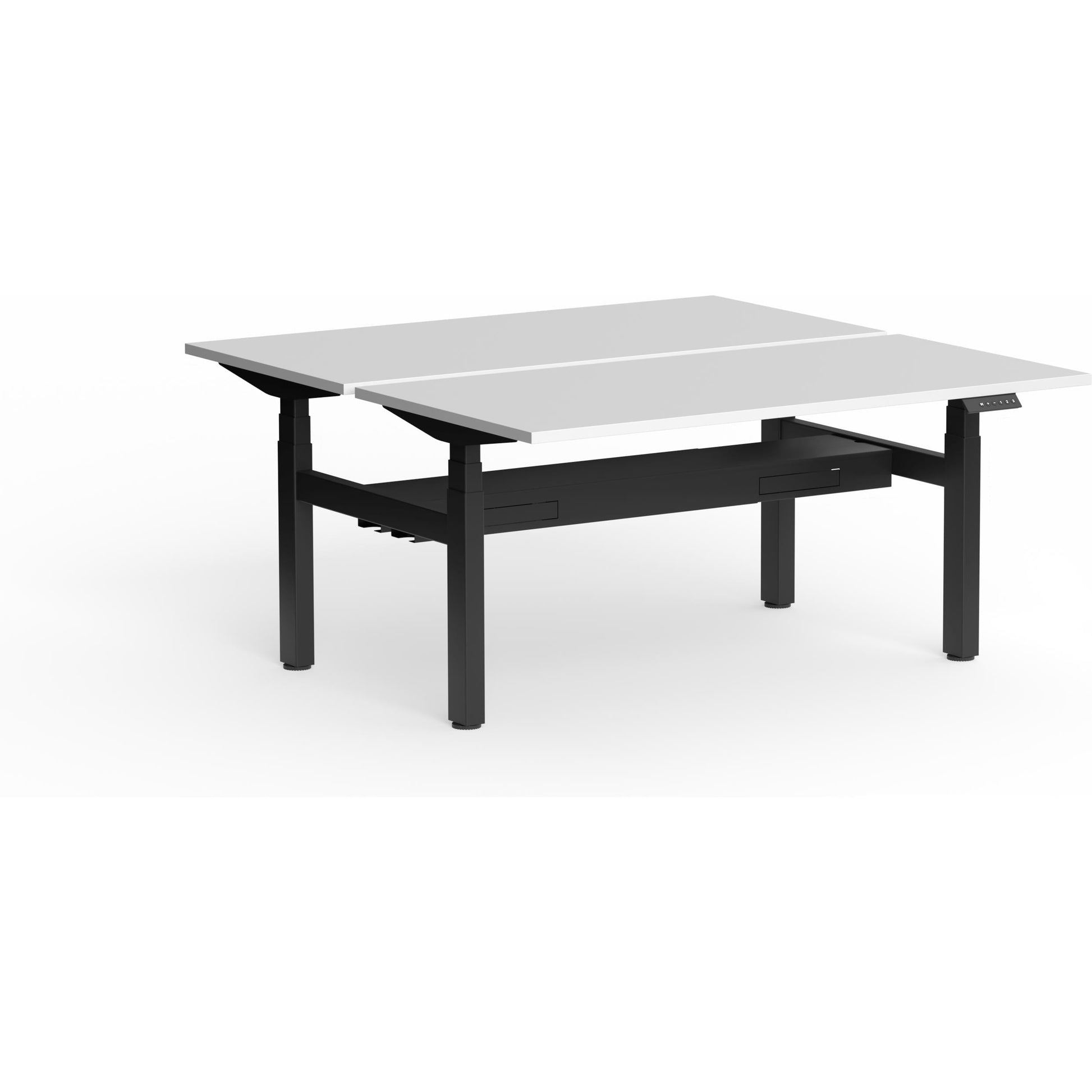 Montana Electric Standing 2-Person Dual-sided Desk Workstation (3 Stages)