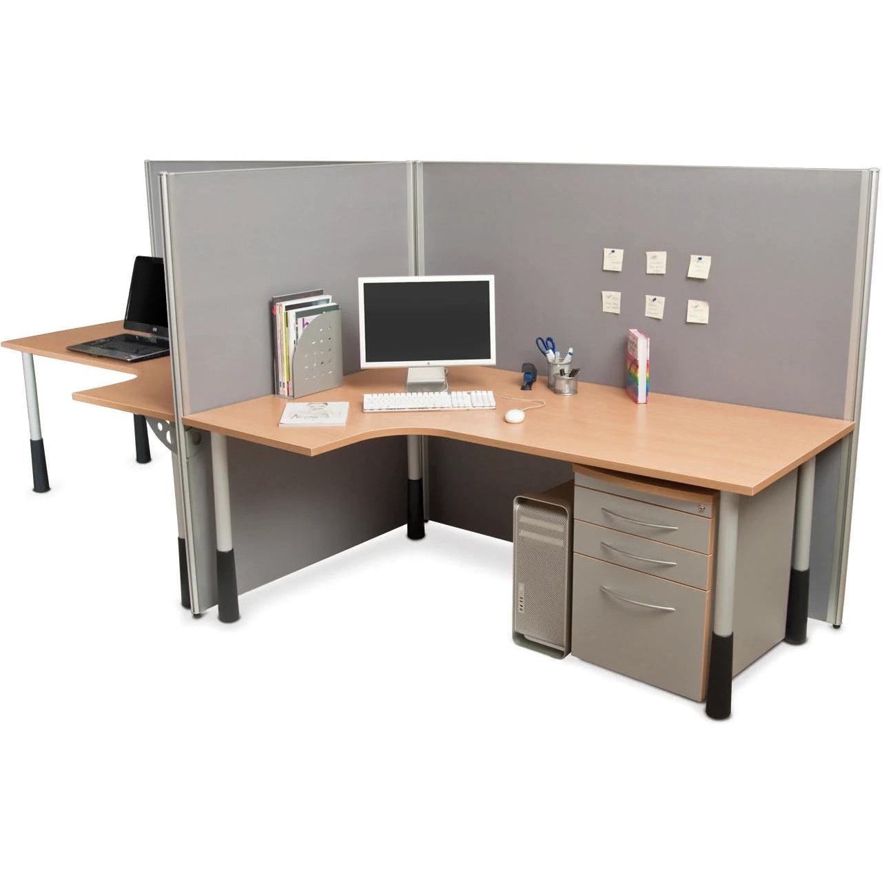 E-Screen Straight Floor Partitions