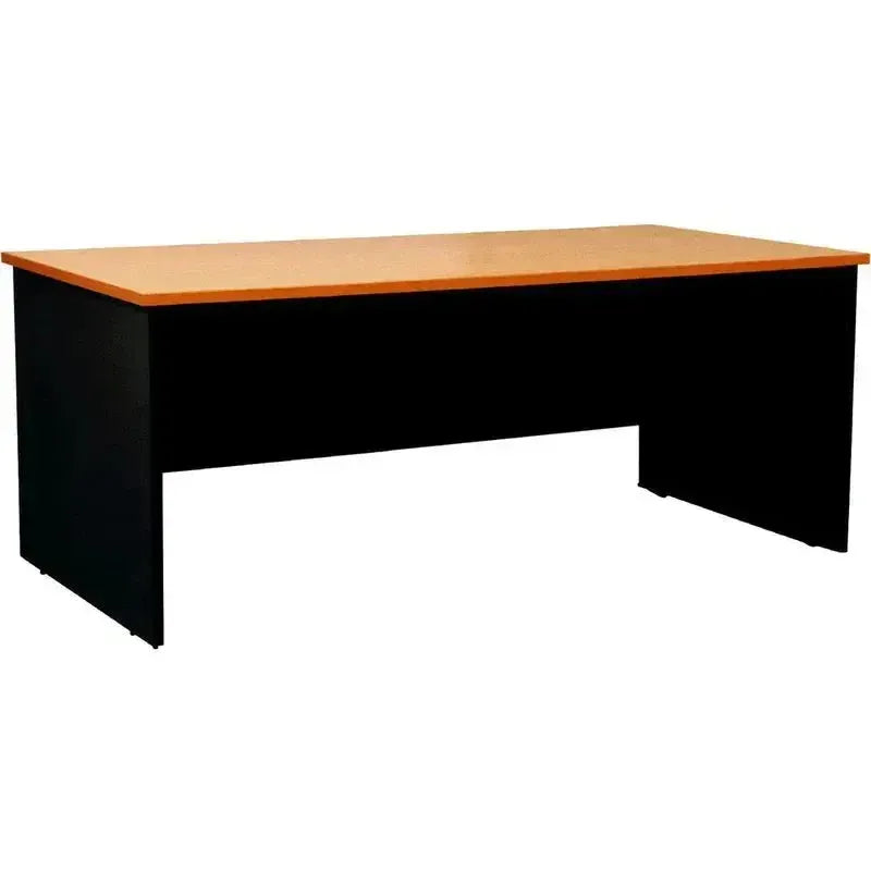 Logan Straight Desk - Beach/Ironstone (Black Friday)